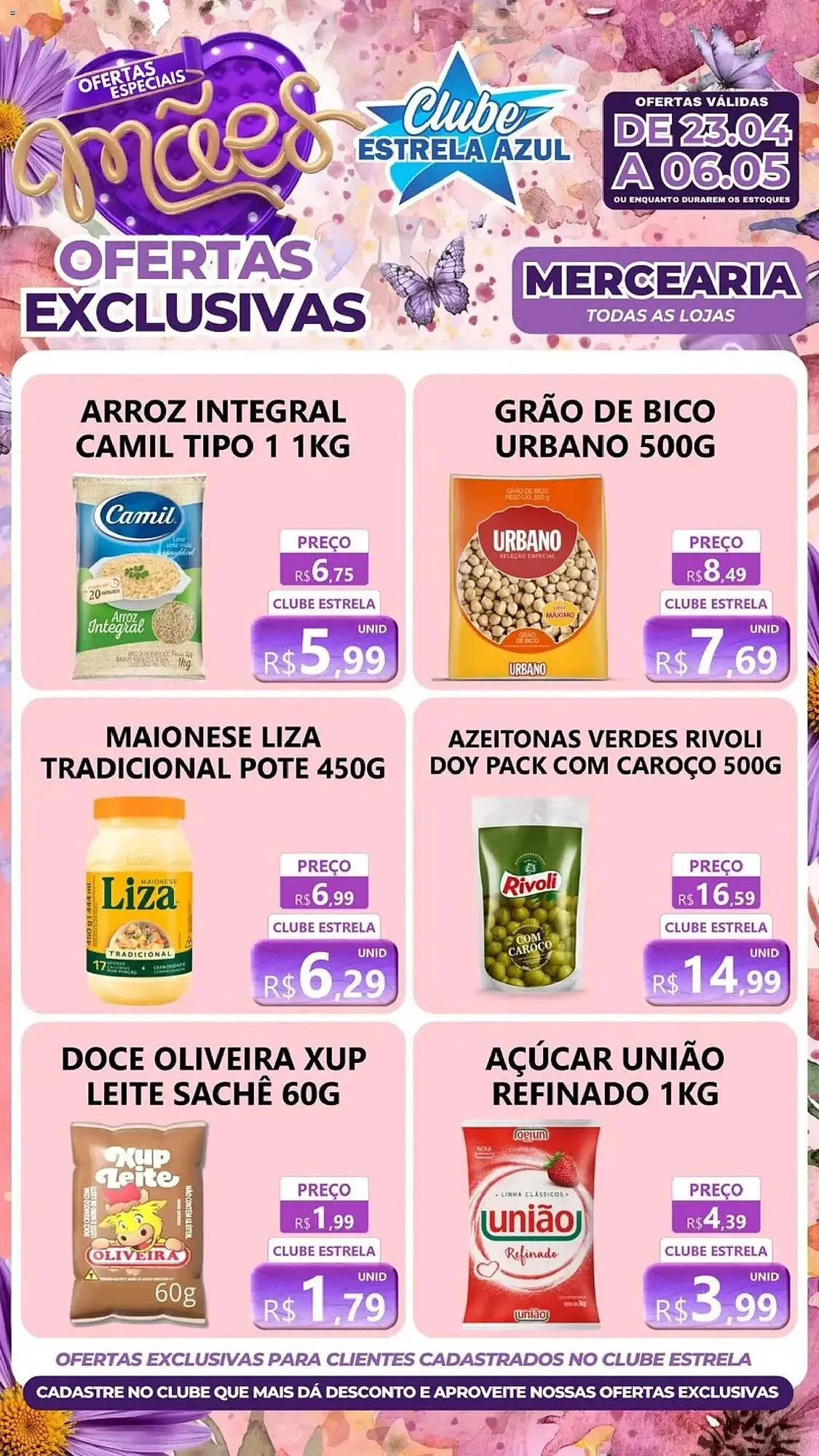 Encarte de Folheto Supermercado Estrela Azul 23 de abril até 8 de maio 2026 - Pagina 1