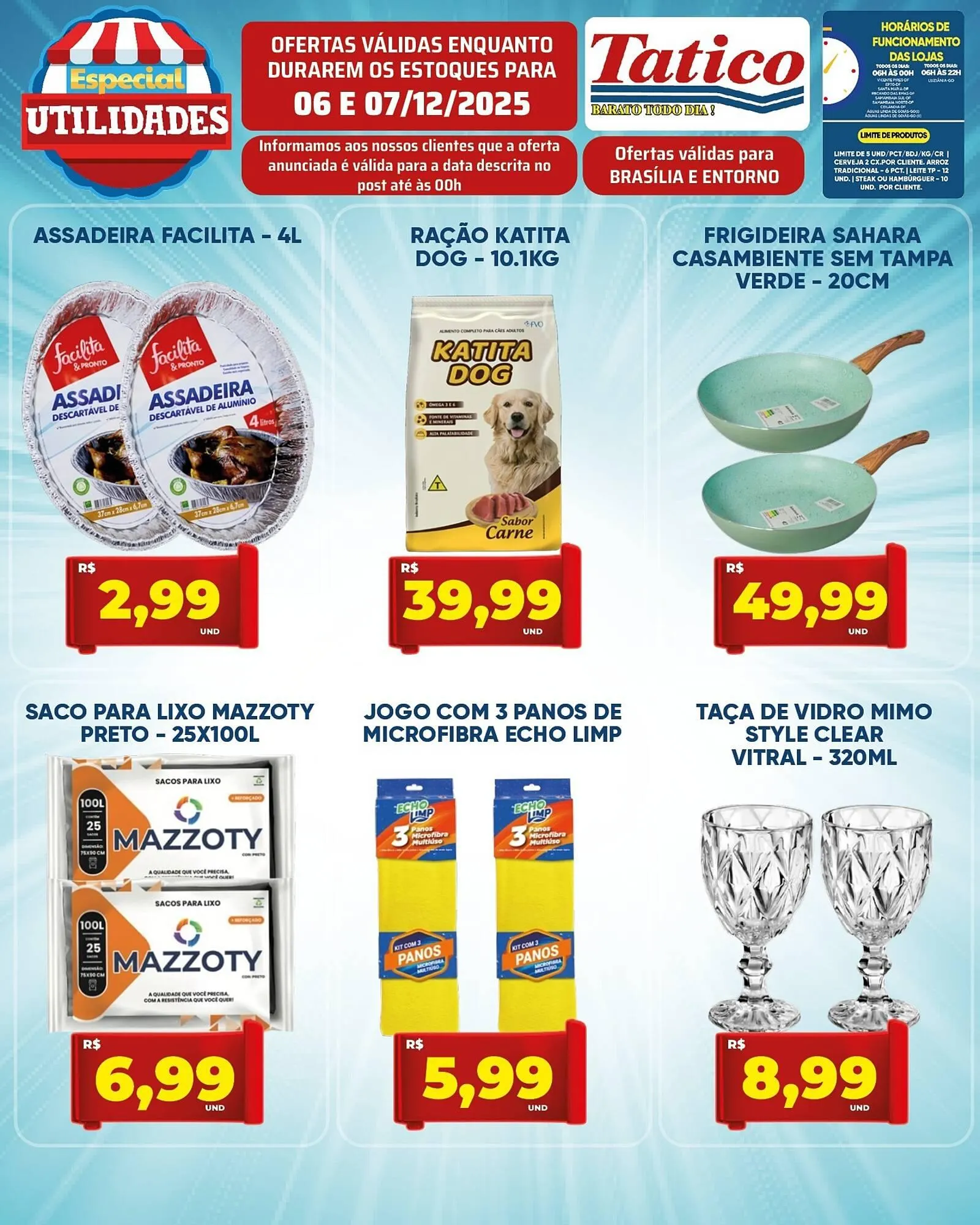 Encarte de Tabloide Tatico 6 de dezembro até 7 de dezembro 2025 - Pagina 3