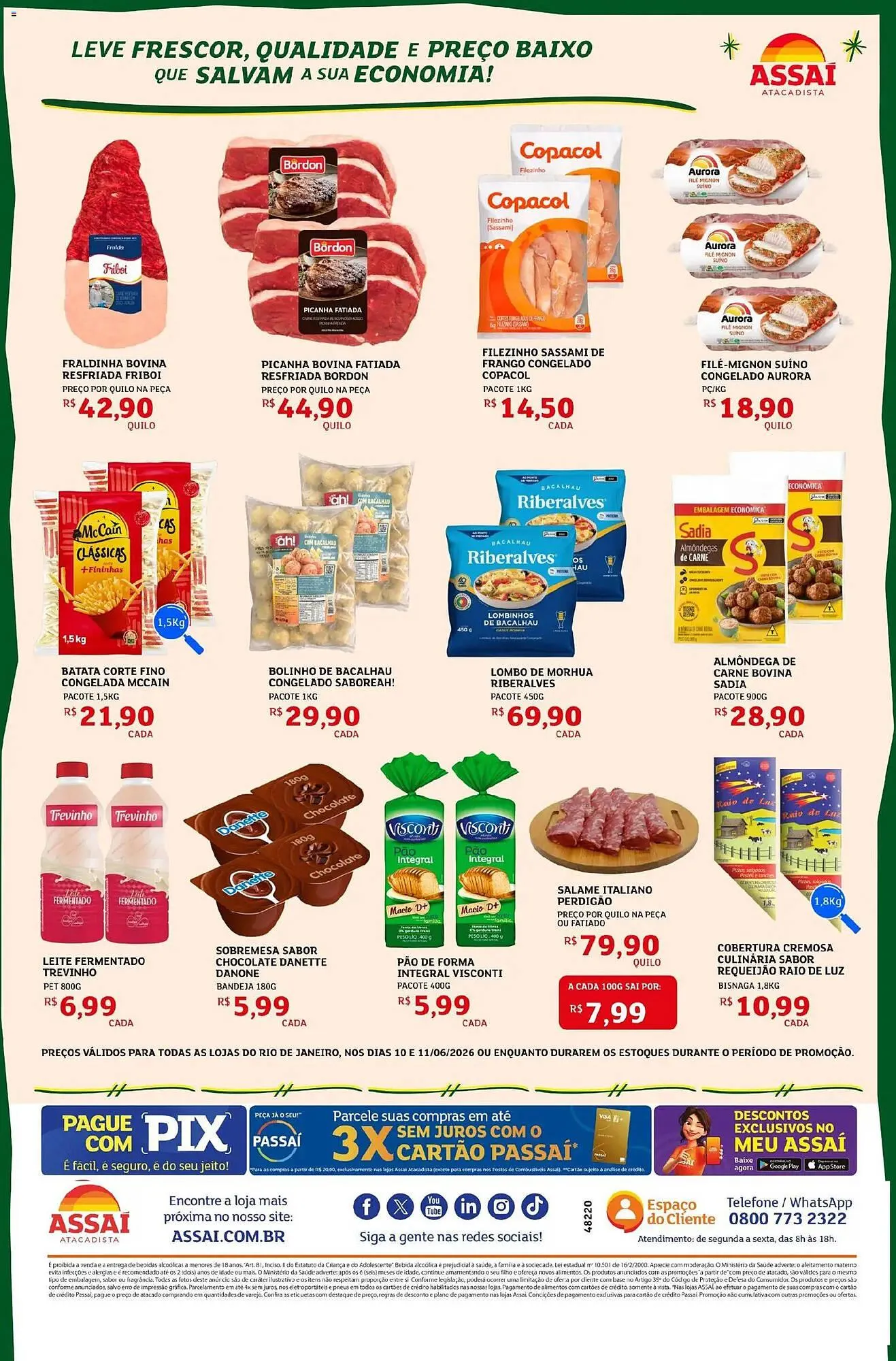 Encarte de Encarte Assaí Atacadista 10 de junho até 11 de junho 2026 - Pagina 2