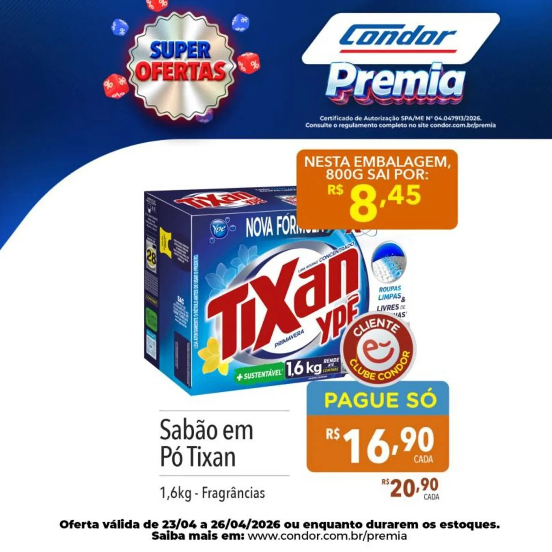 Encarte de Catálogo Supermercados Condor 23 de abril até 26 de abril 2026 - Pagina 2