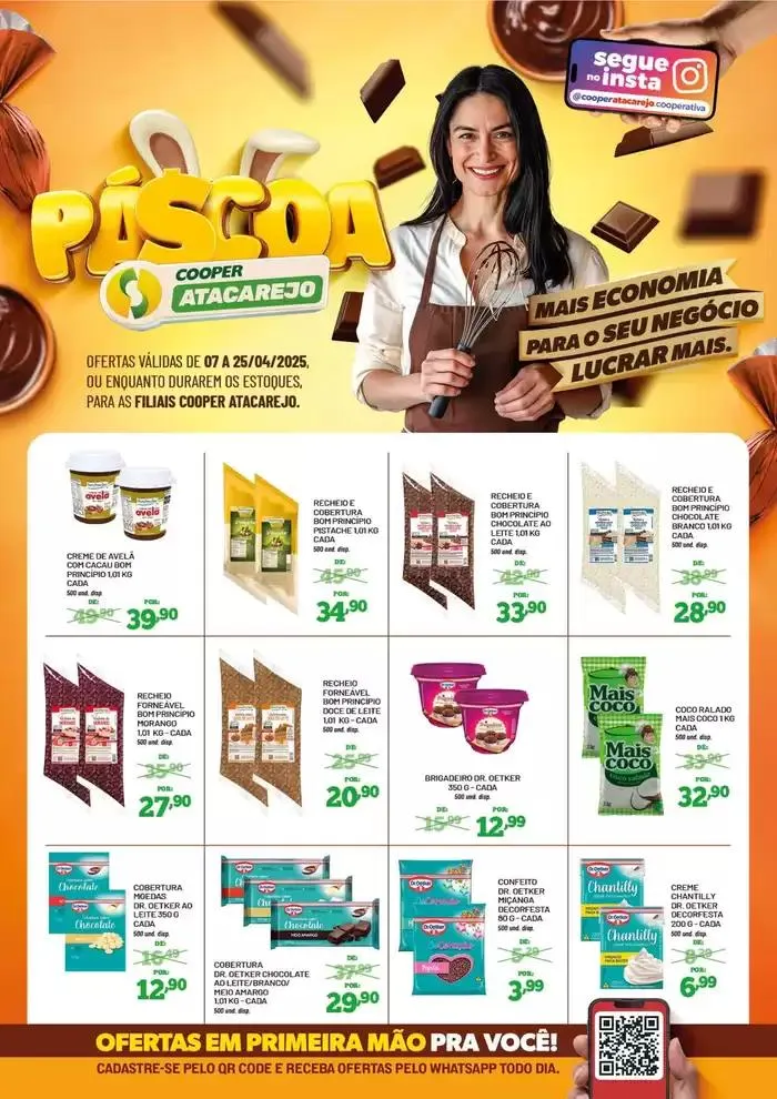 Encarte de Atacarejo Especial pscoa 9 de abril até 25 de abril 2025 - Pagina 1