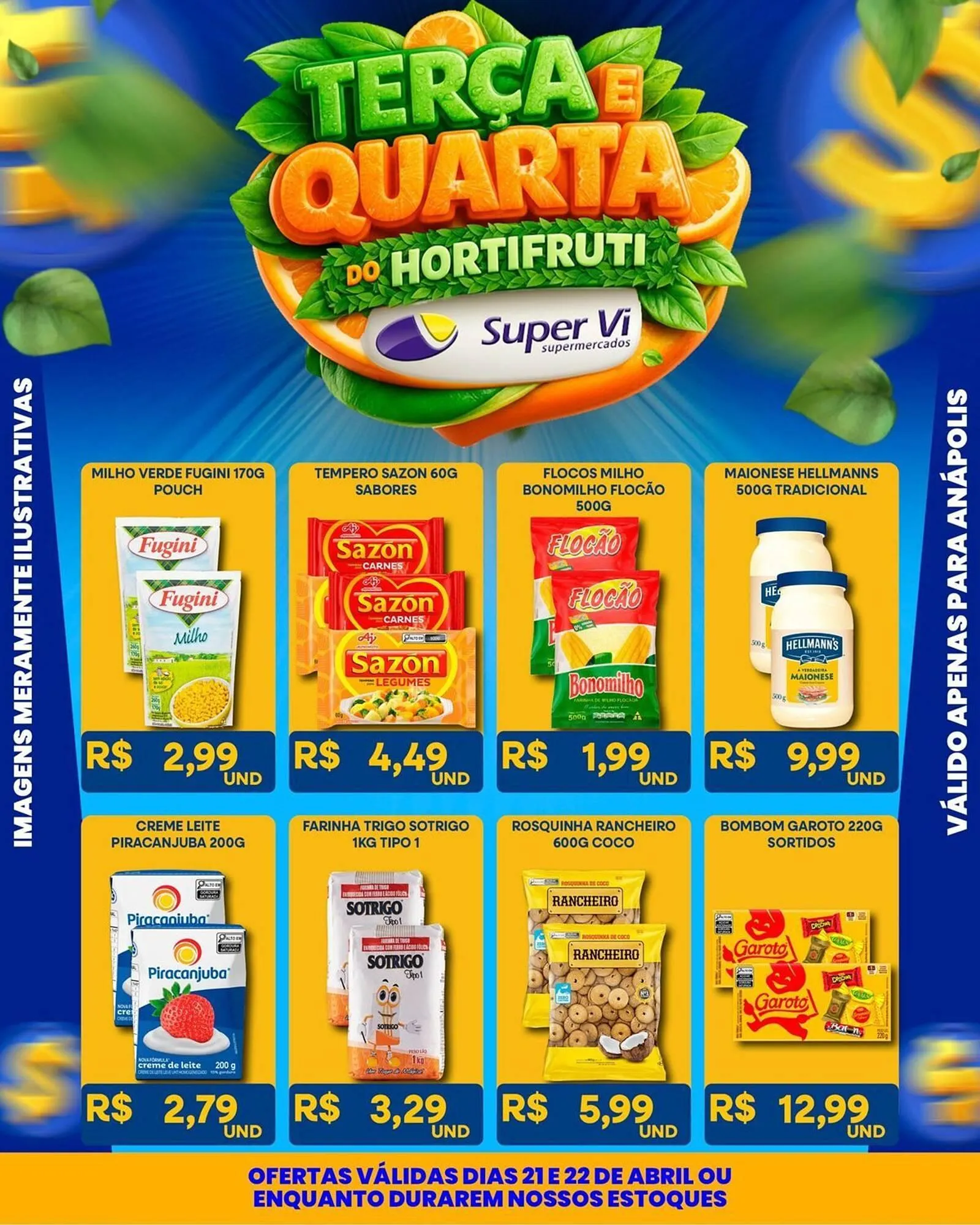 Encarte de Catálogo Super Vi Supermercados 21 de abril até 22 de abril 2026 - Pagina 2