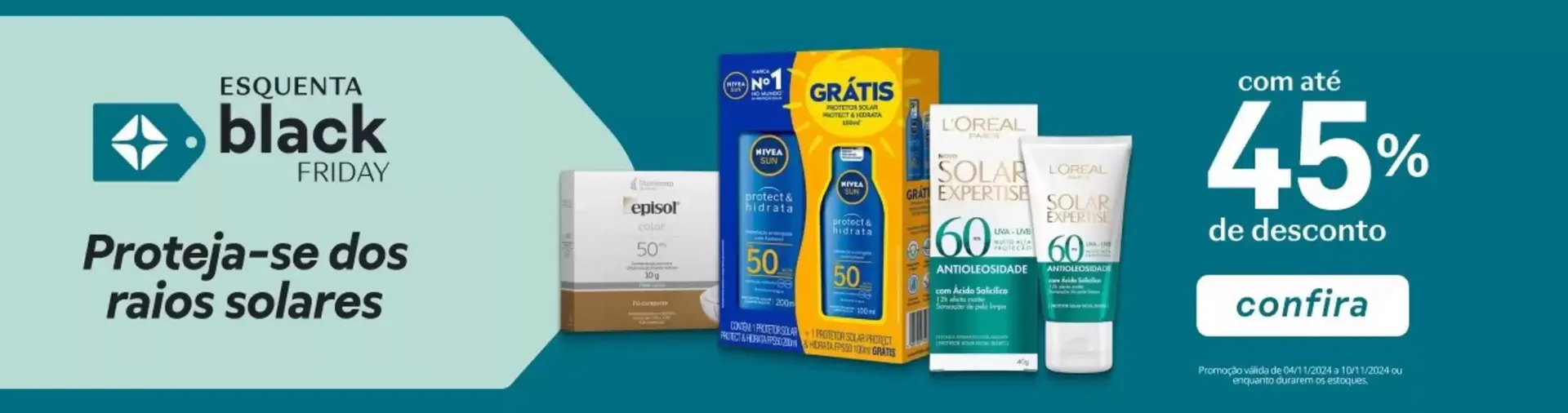 Encarte de Oferta Droga Raia 4 de novembro até 10 de novembro 2024 - Pagina 1