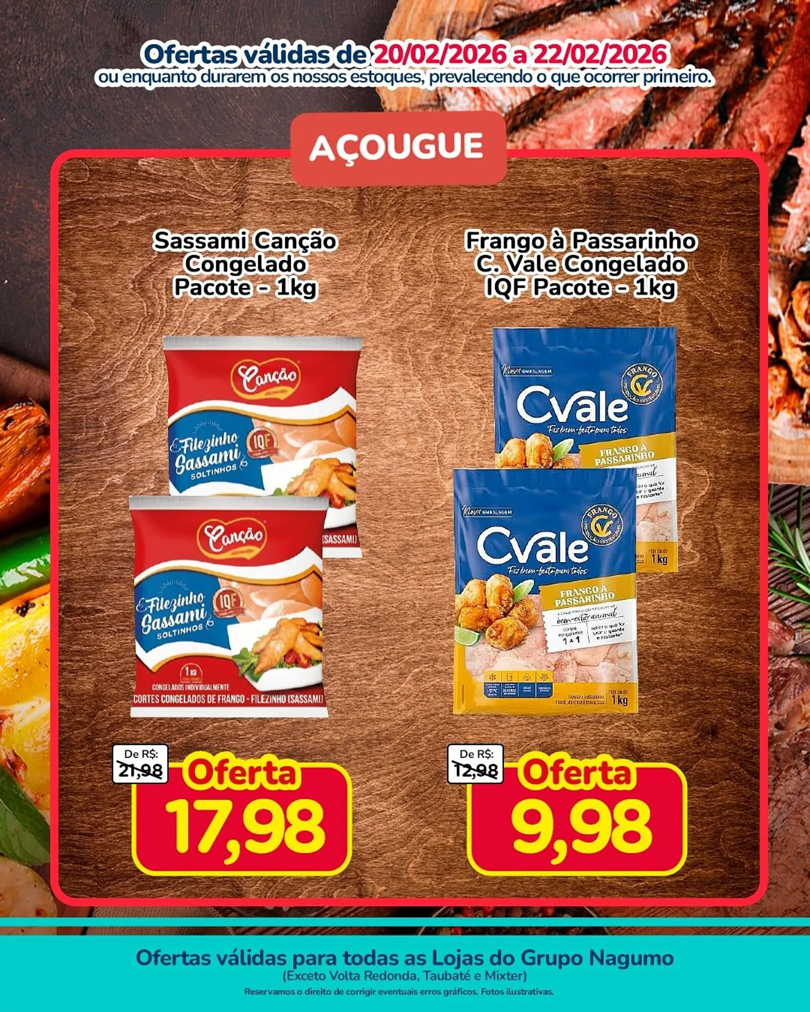 Encarte de Folheto Nagumo 20 de fevereiro até 22 de fevereiro 2026 - Pagina 3