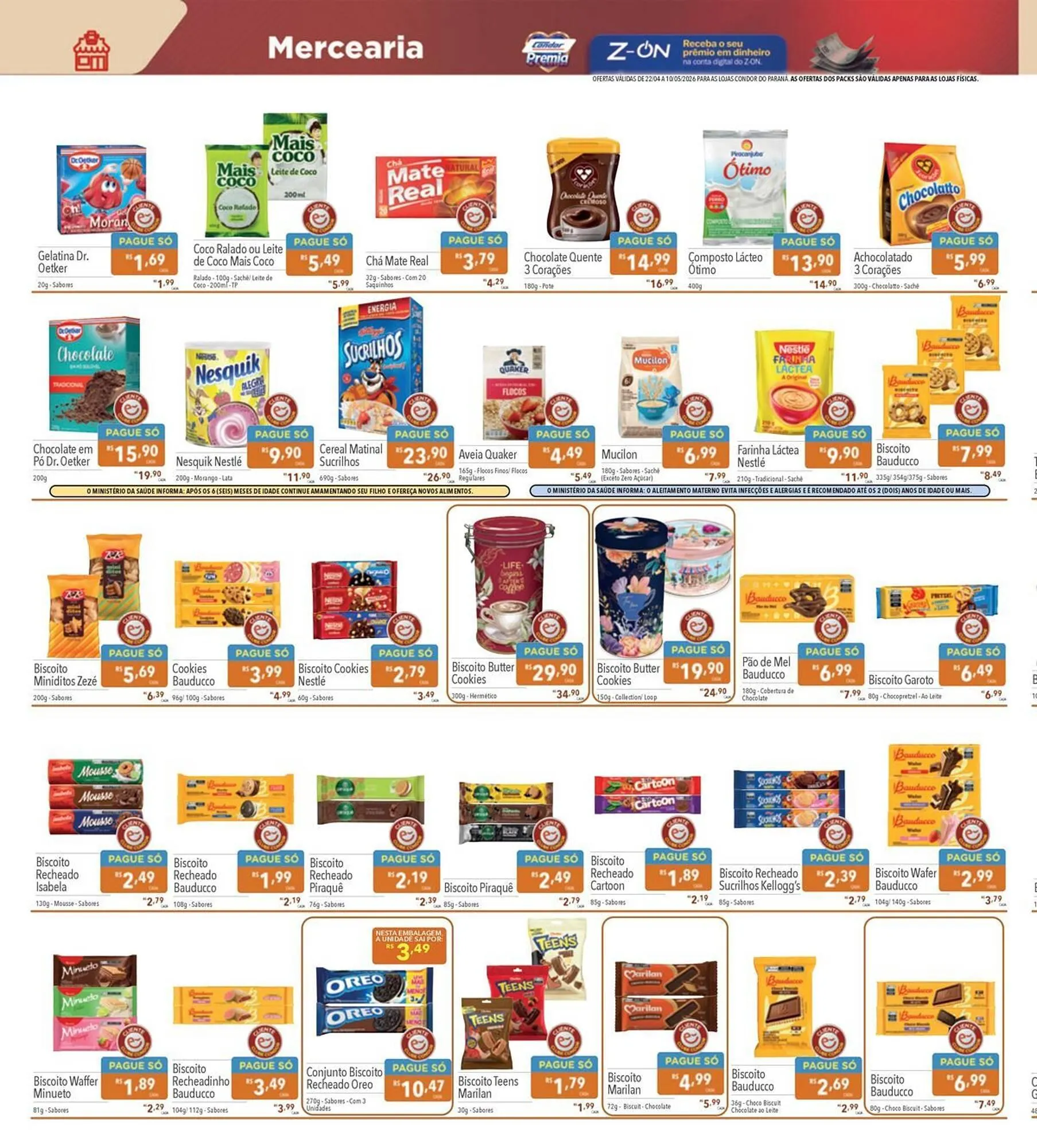 Encarte de Catálogo Supermercados Condor 22 de abril até 10 de maio 2026 - Pagina 6