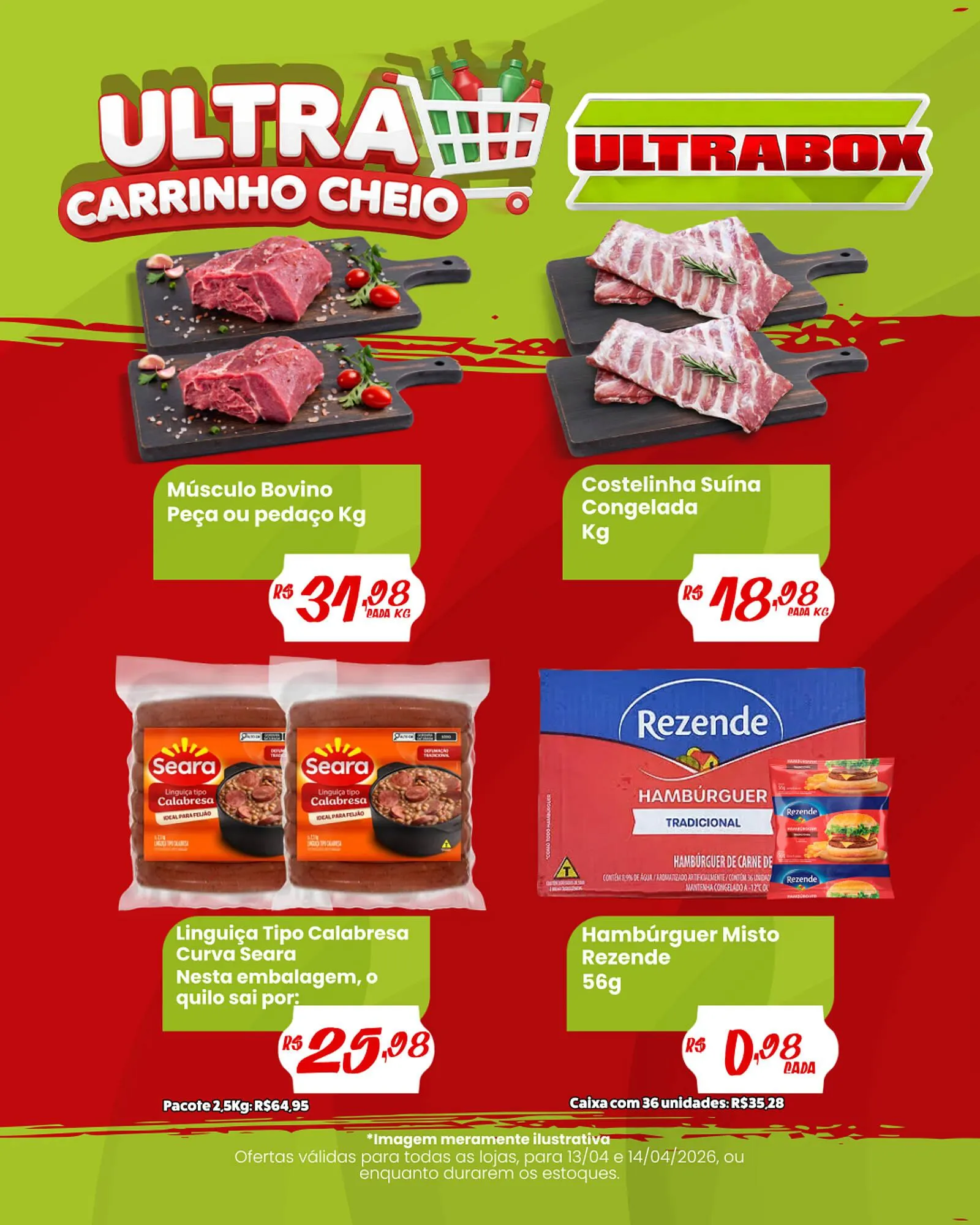 Encarte de Panfleto Ultrabox 13 de abril até 14 de abril 2026 - Pagina 2