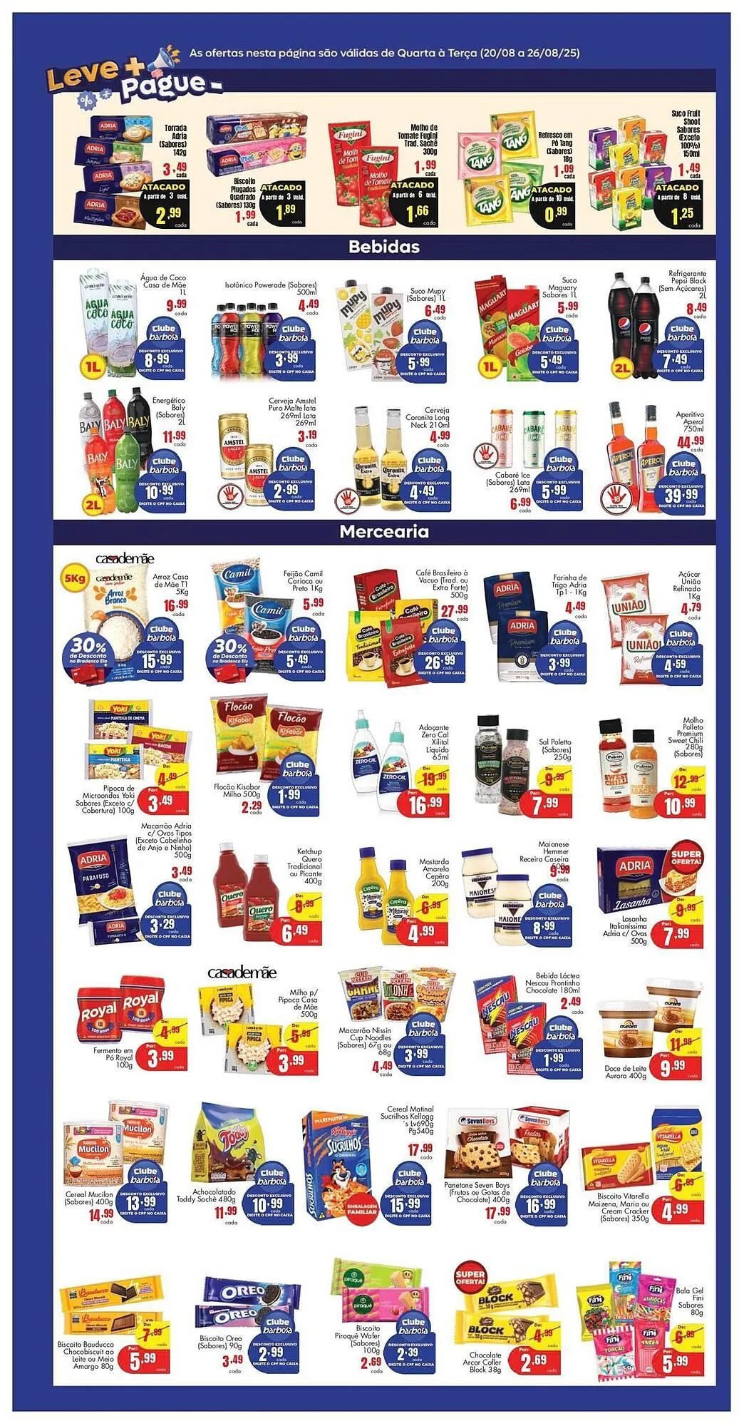 Encarte de Catálogo Barbosa Supermercados 21 de agosto até 26 de agosto 2025 - Pagina 3