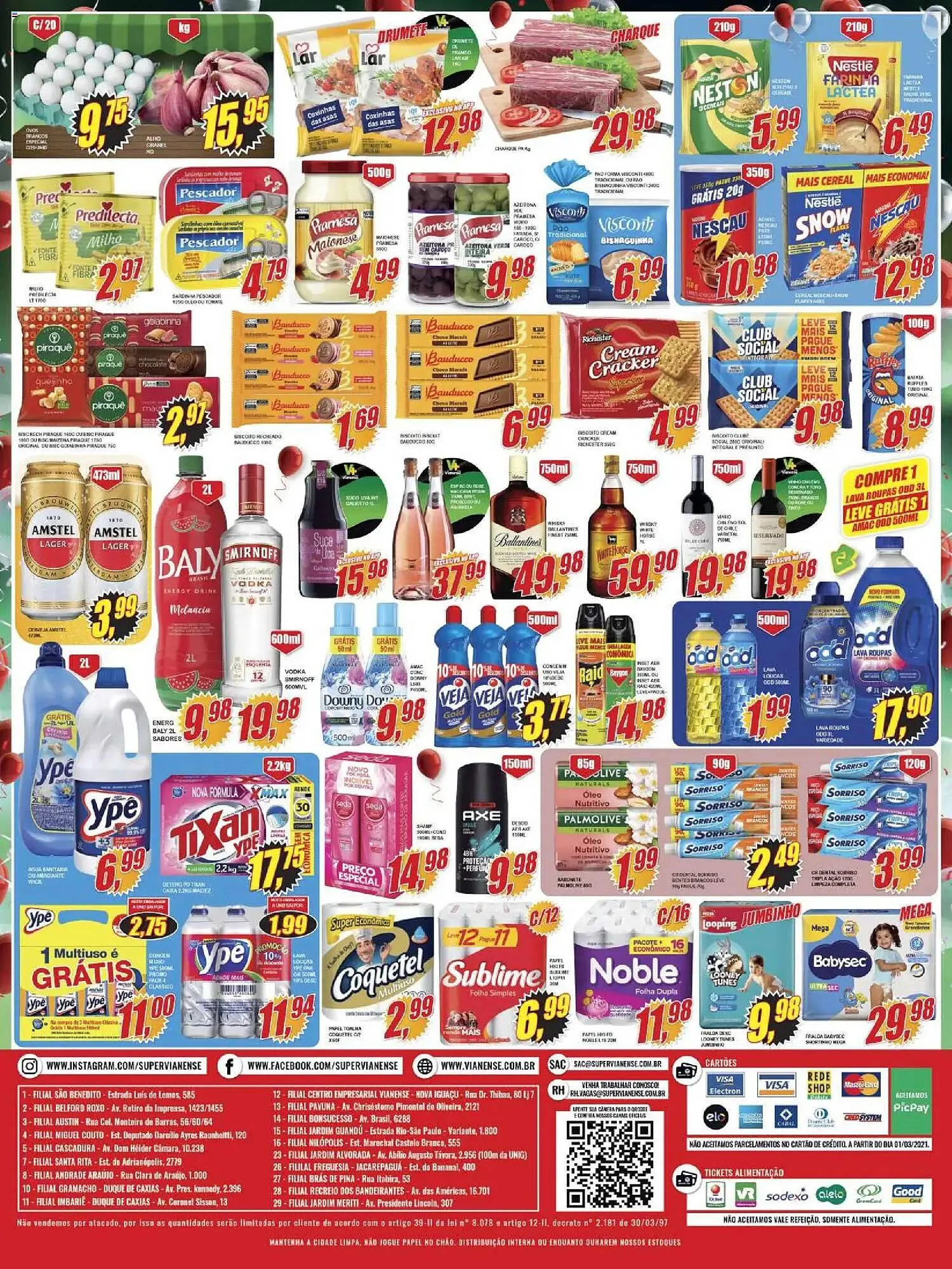 Encarte de Encarte Vianense Supermercados 31 de outubro até 4 de novembro 2025 - Pagina 2