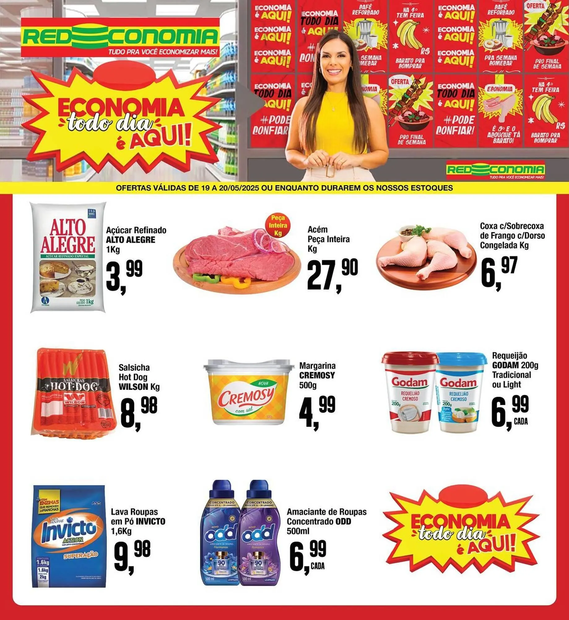 Encarte de Catálogo Rede Economia 19 de maio até 20 de maio 2025 - Pagina 1