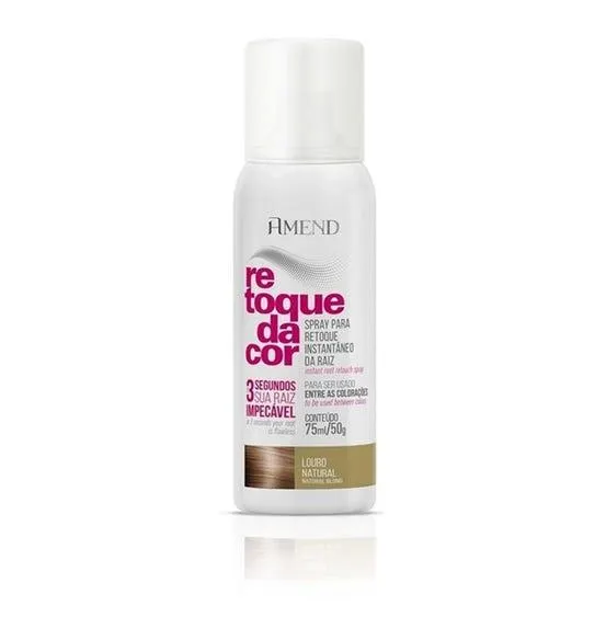 Spray Retoque De Raiz Amend Louro Dourado 75Ml