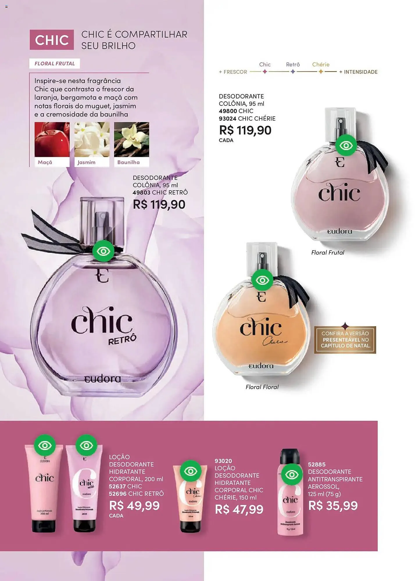 Encarte de Catálogo Eudora 29 de outubro até 27 de novembro 2025 - Pagina 57