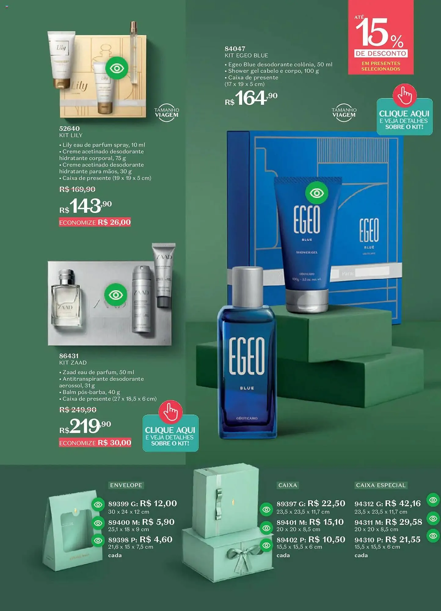 Encarte de Catálogo O Boticário 19 de janeiro até 9 de fevereiro 2026 - Pagina 187