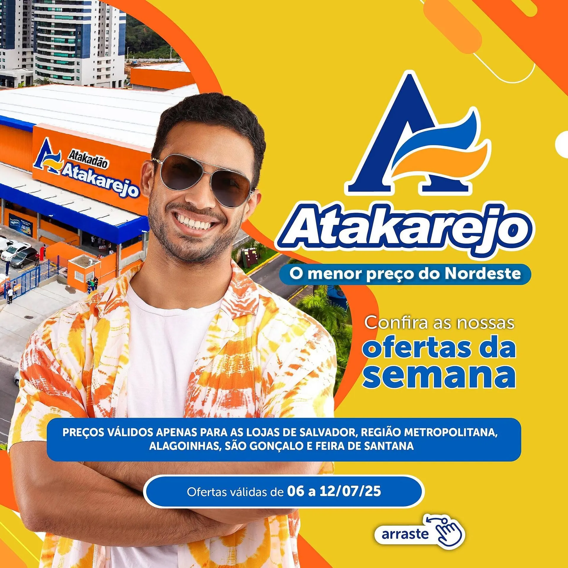 Encarte de Catálogo Atakarejo 6 de julho até 12 de julho 2025 - Pagina 1