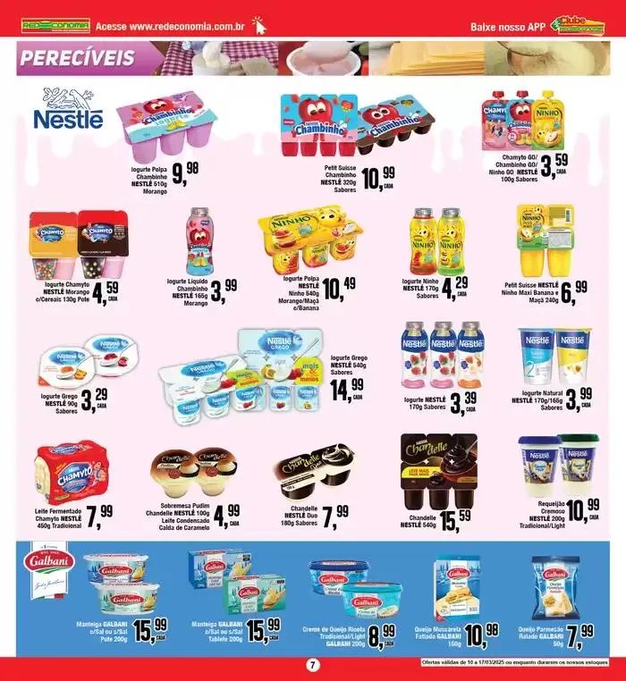 Encarte de Ofertas Rede Economia 10 de março até 17 de março 2025 - Pagina 1