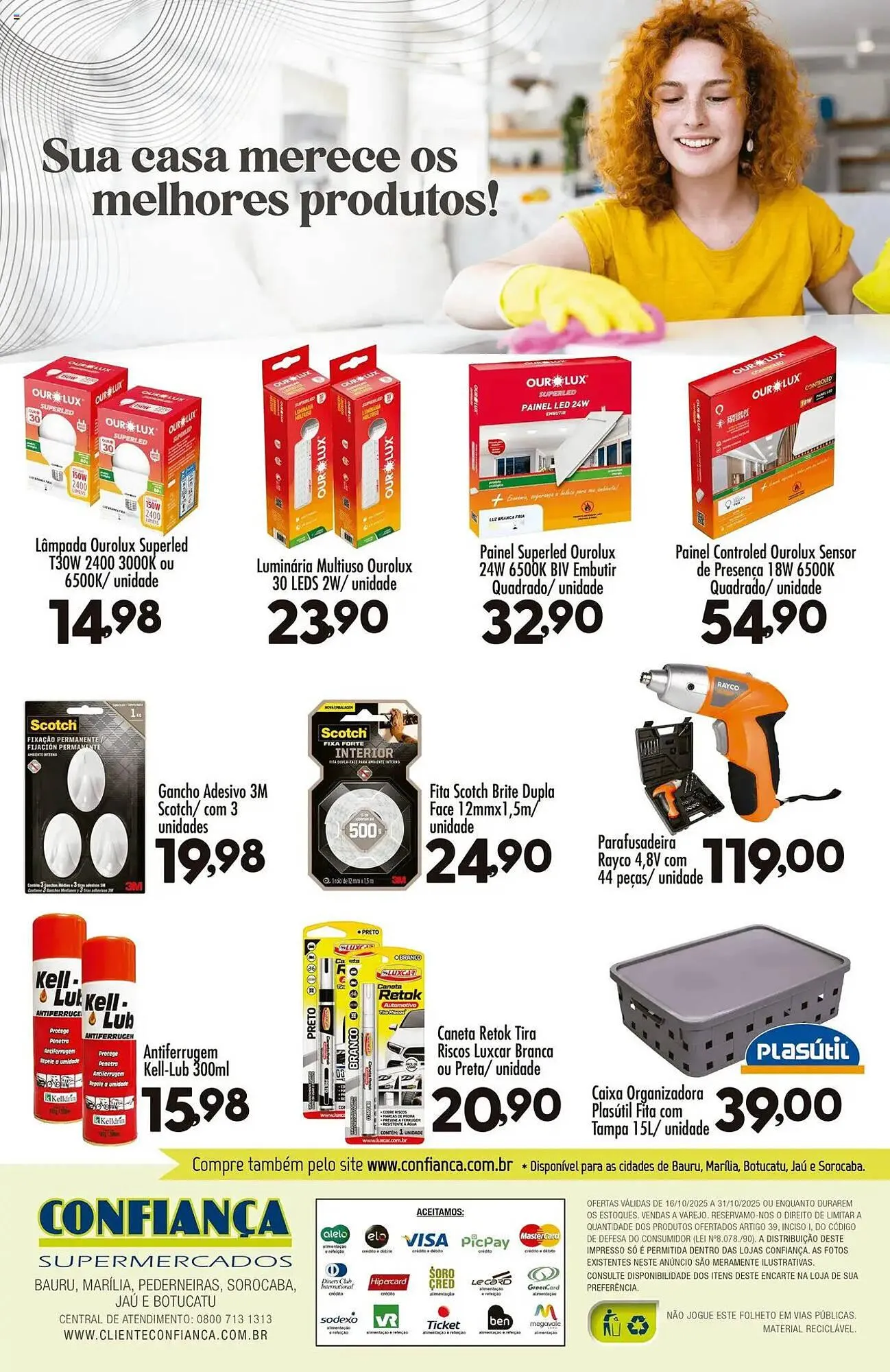 Encarte de Catálogo Confiança Supermercados 16 de outubro até 1 de novembro 2025 - Pagina 2