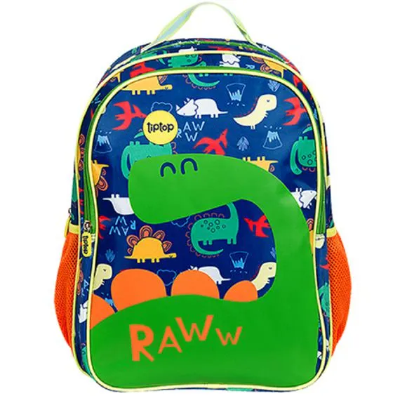 mochila dino escolar infantil tip top