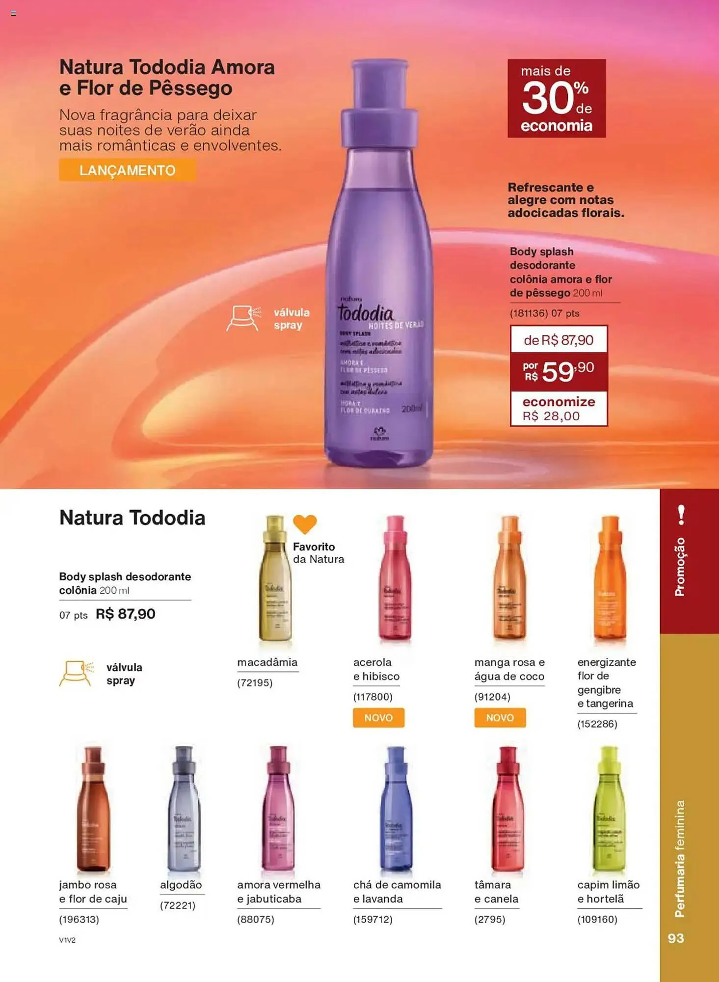 Encarte de Catálogo Natura 14 de outubro até 4 de novembro 2025 - Pagina 93