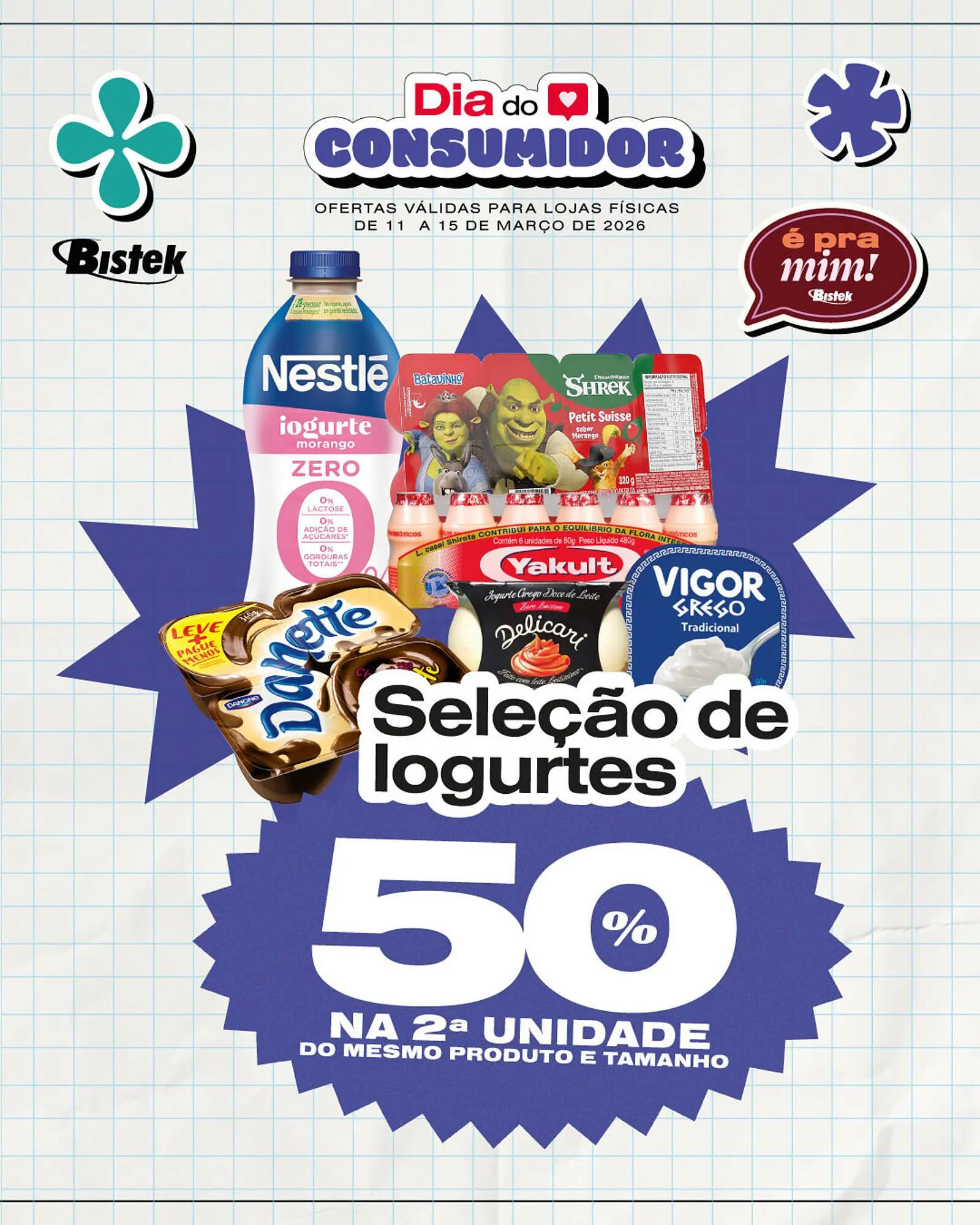 Encarte de Encarte Bistek Supermercados 11 de março até 15 de março 2026 - Pagina 3