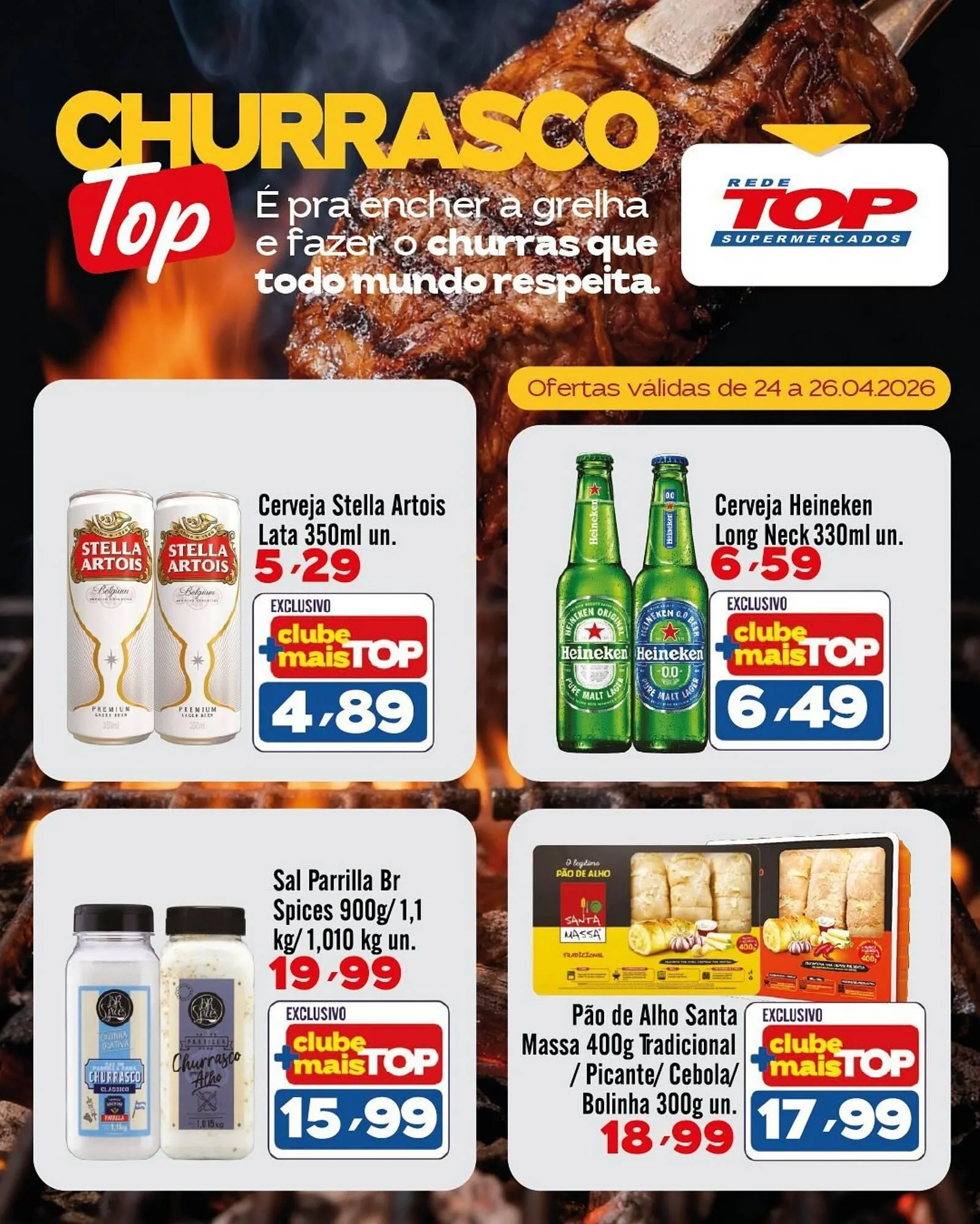 Encarte de Encarte Rede Top 24 de abril até 26 de abril 2026 - Pagina 4