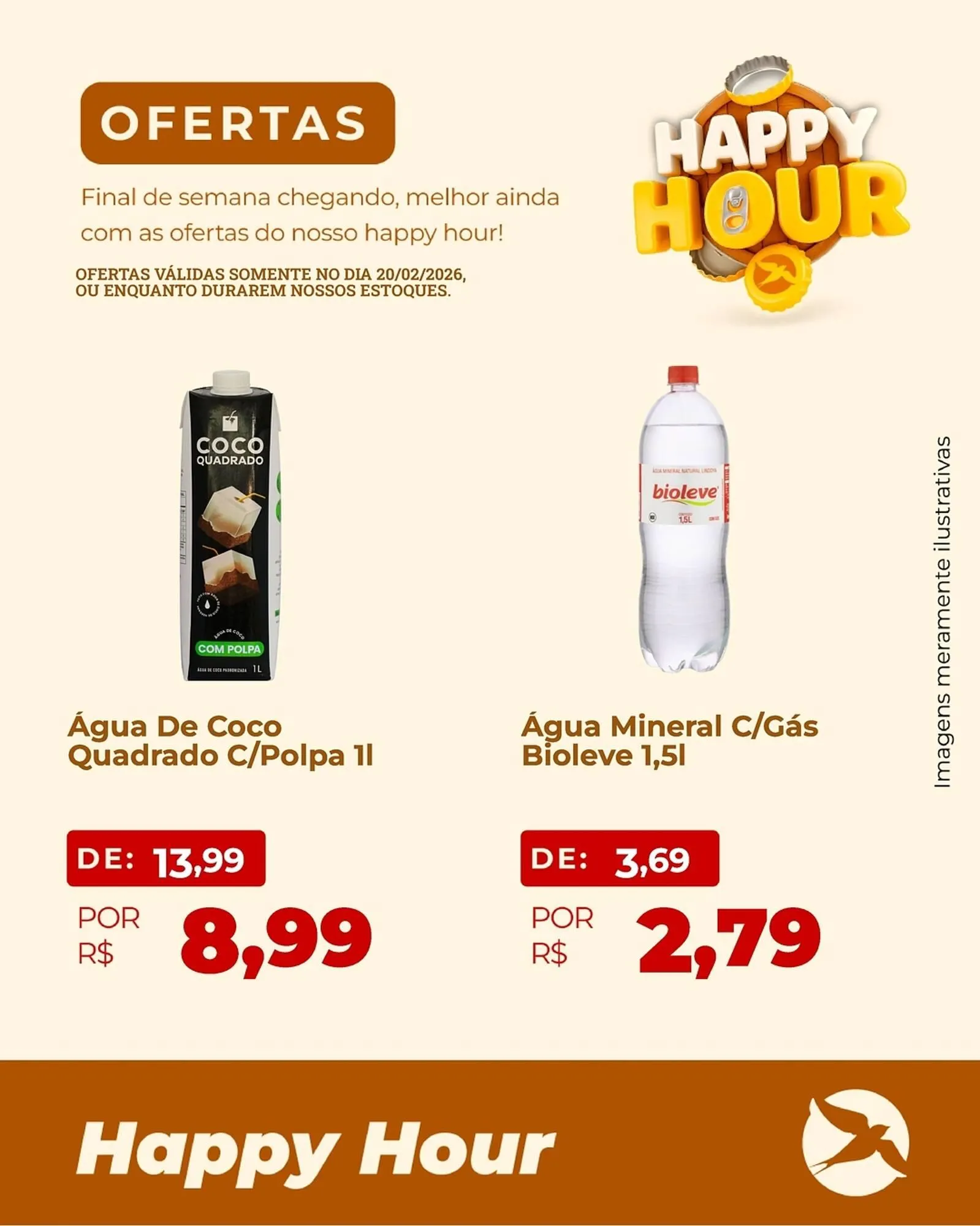 Encarte de Folheto Andorinha Hipermercado 20 de fevereiro até 20 de fevereiro 2026 - Pagina 1