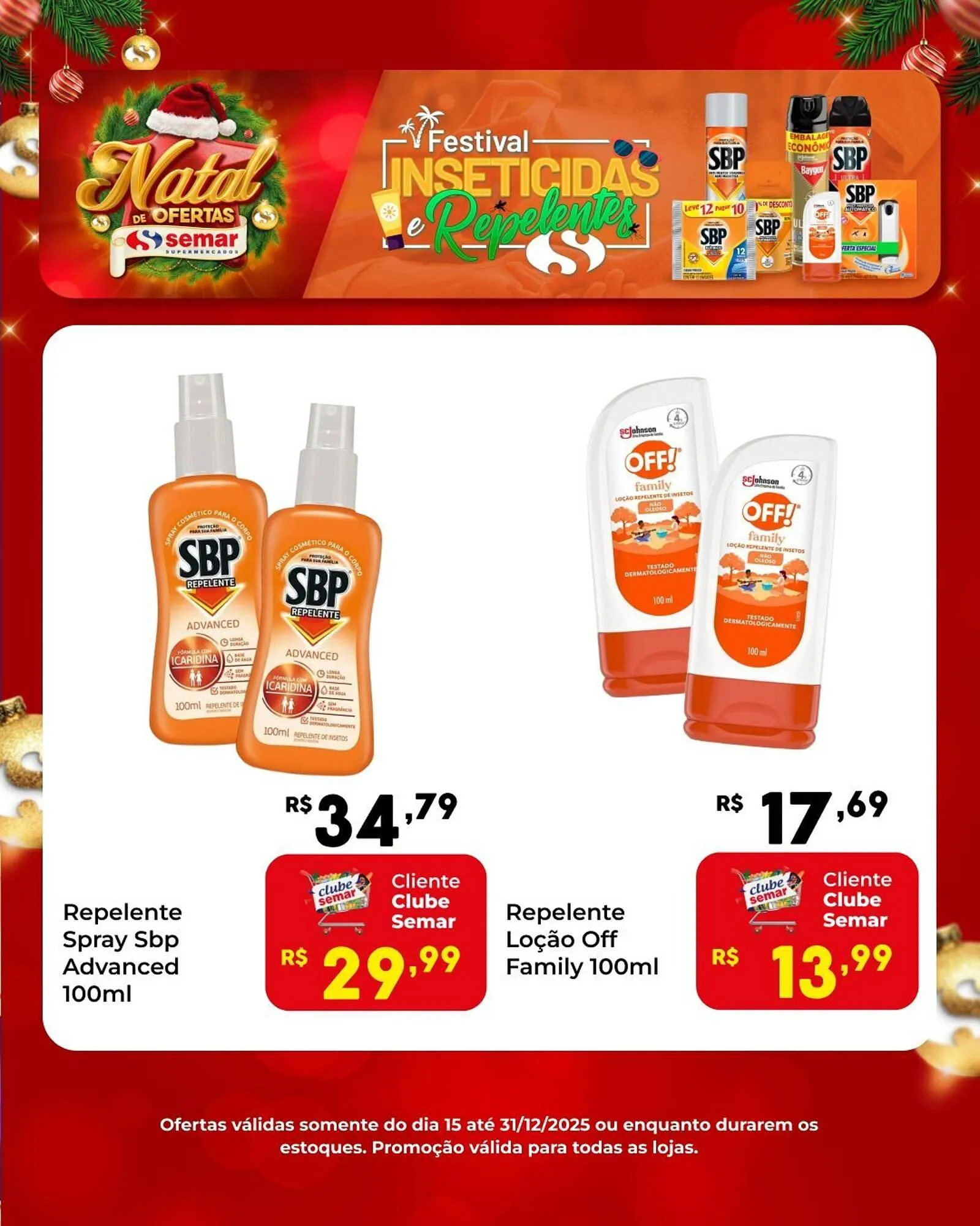 Encarte de Folheto Semar Supermercado 22 de dezembro até 31 de dezembro 2025 - Pagina 3