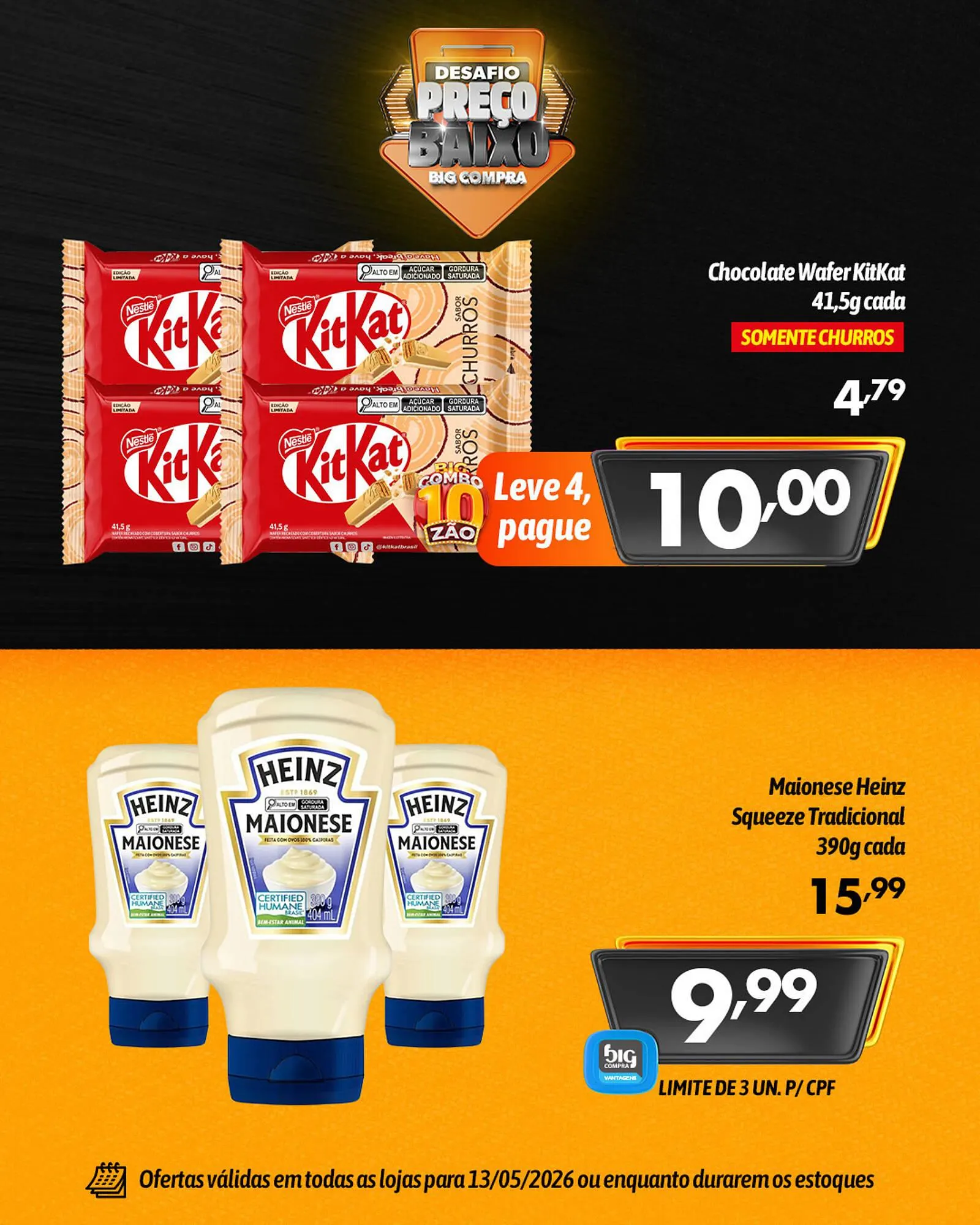 Encarte de Catálogo Supermercados Big Compra 13 de maio até 13 de maio 2026 - Pagina 4