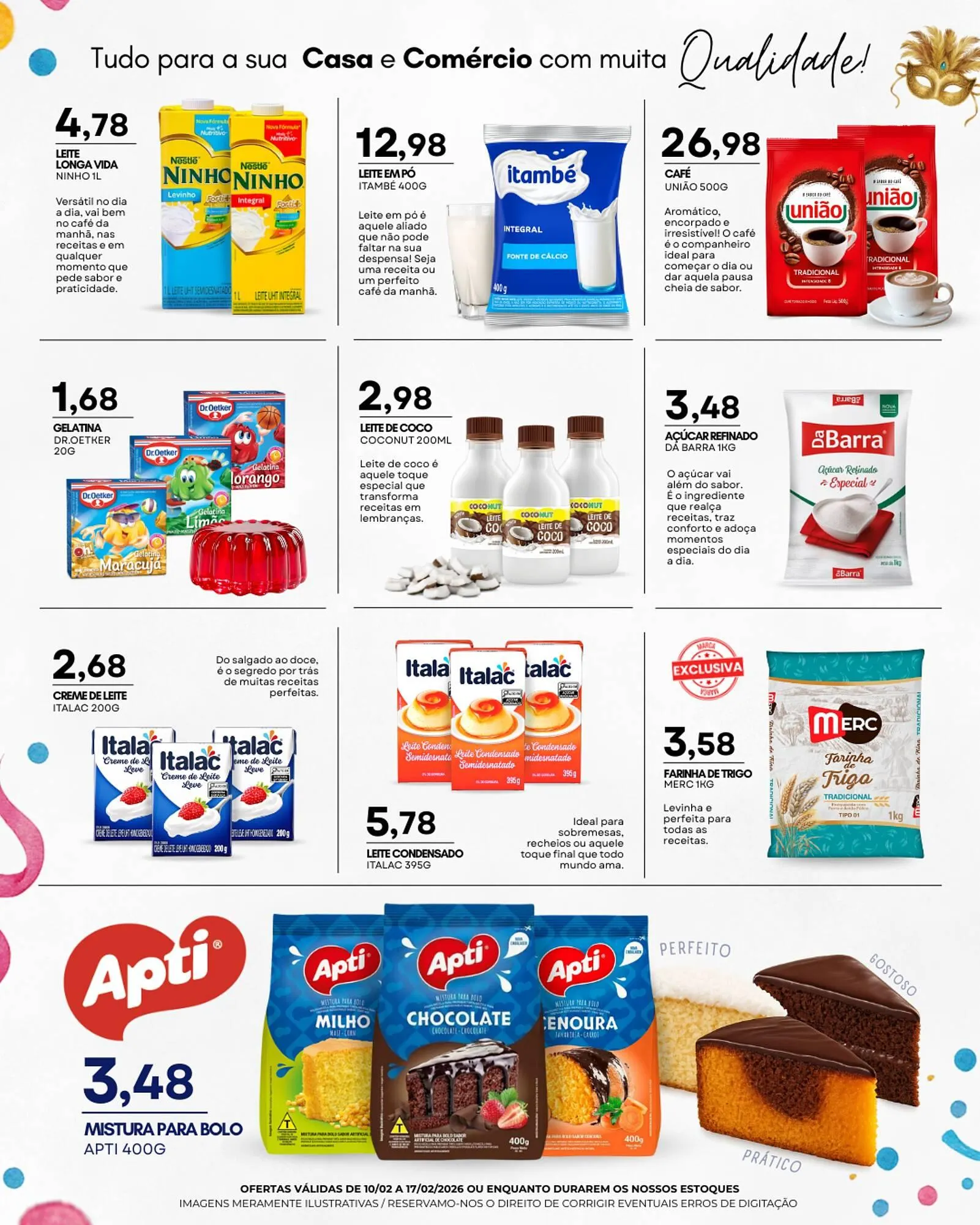 Encarte de Folheto Mercadão Atacadista 10 de fevereiro até 17 de fevereiro 2026 - Pagina 3