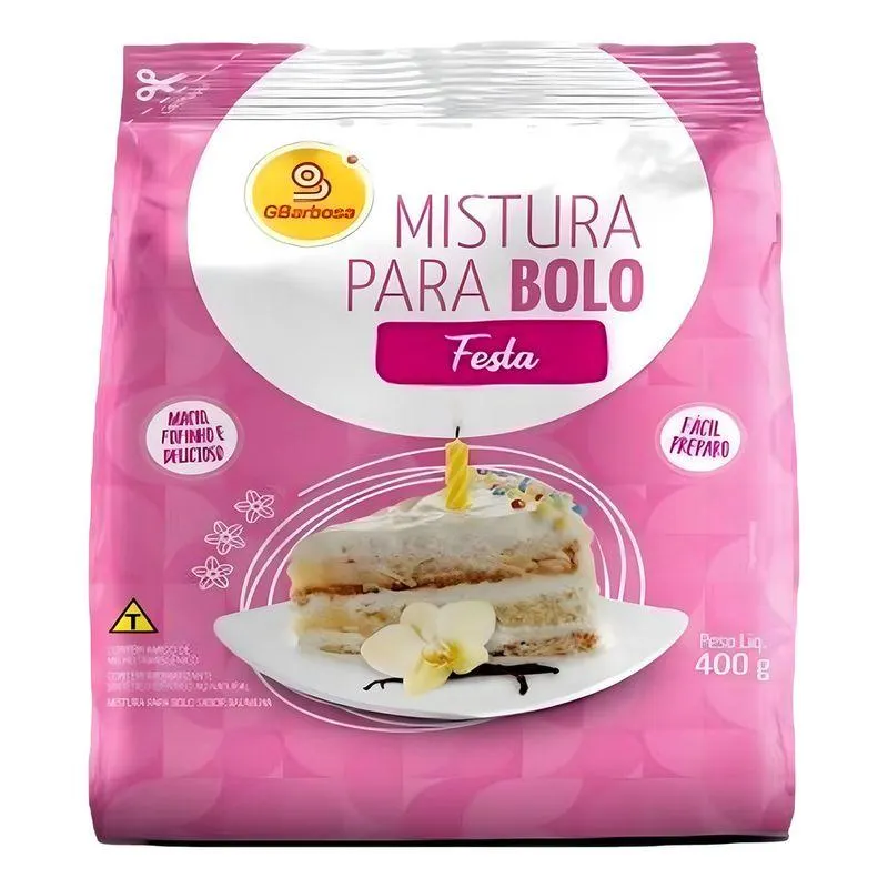 Mistrura p/ Bolo GBarbosa Festa 400g