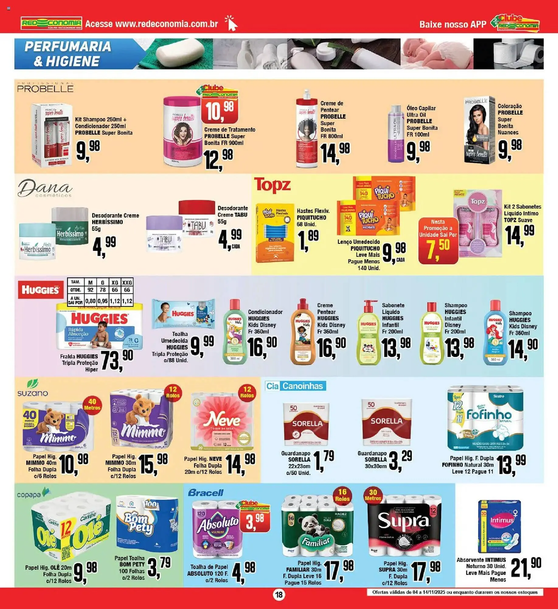 Encarte de Encarte Redeconomia 15 de novembro até 16 de novembro 2025 - Pagina 18