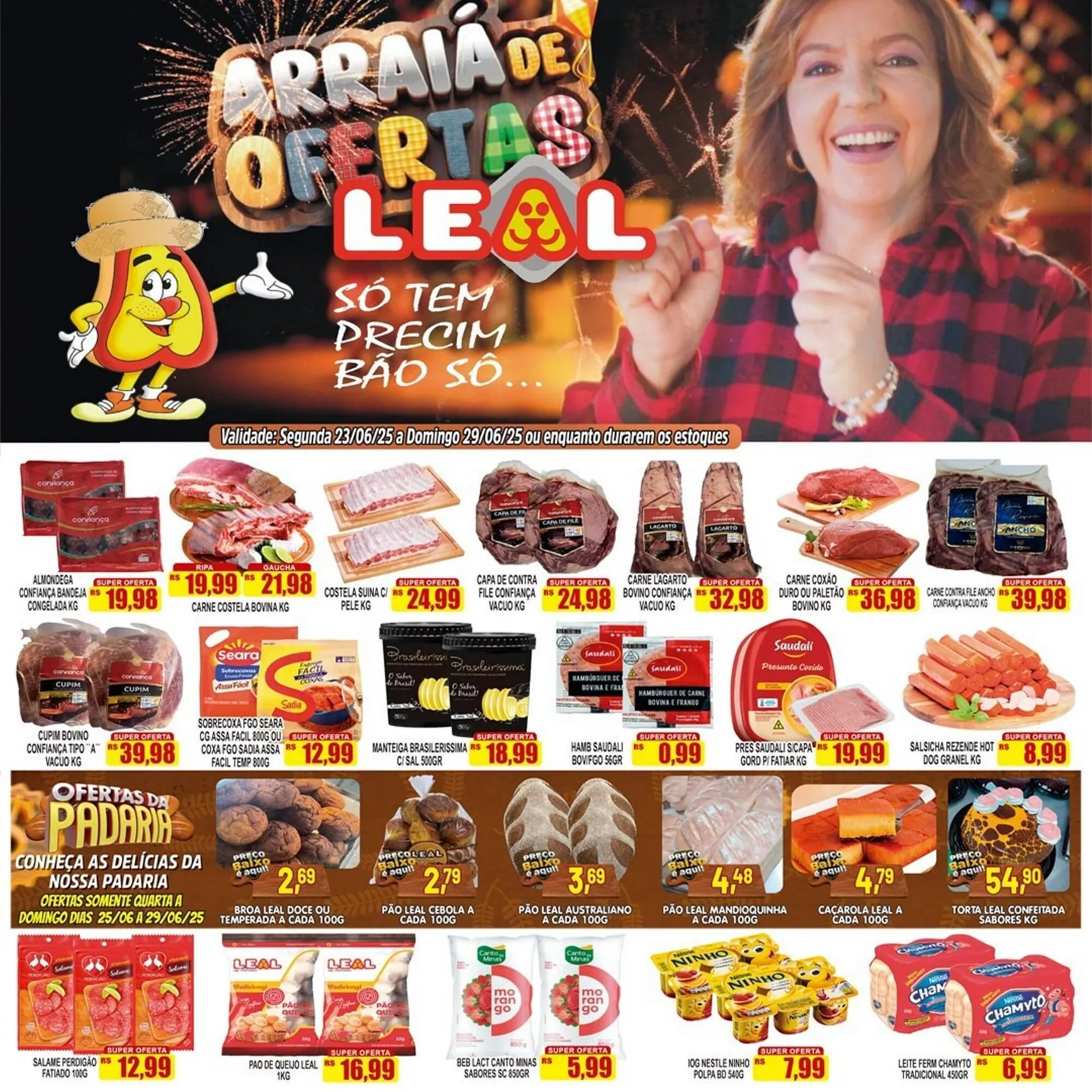 Encarte de Catálogo Supermercado leal 23 de junho até 29 de junho 2025 - Pagina 3