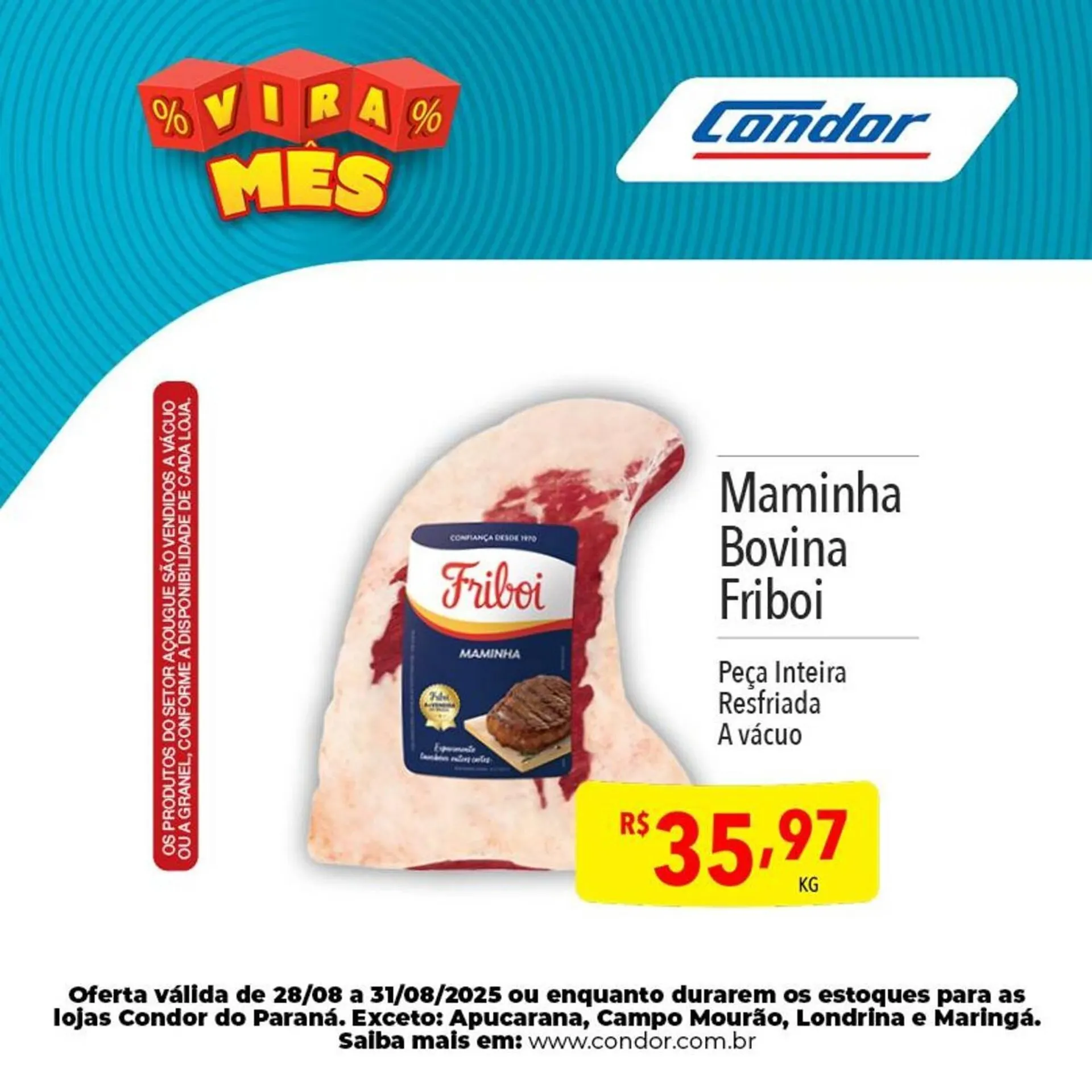 Encarte de Catálogo Supermercados Condor 29 de agosto até 31 de agosto 2025 - Pagina 2