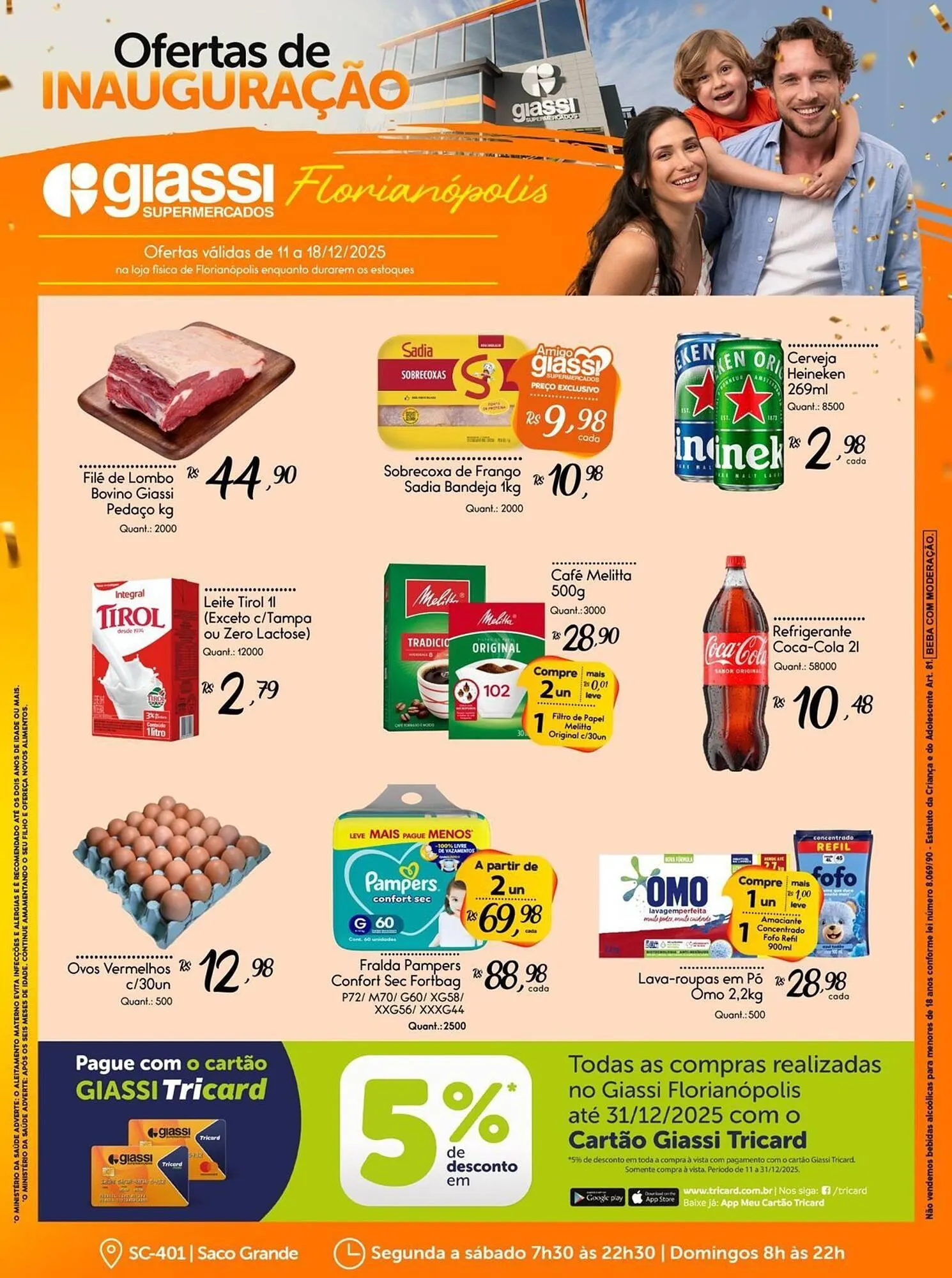 Encarte Giassi Supermercados - 1