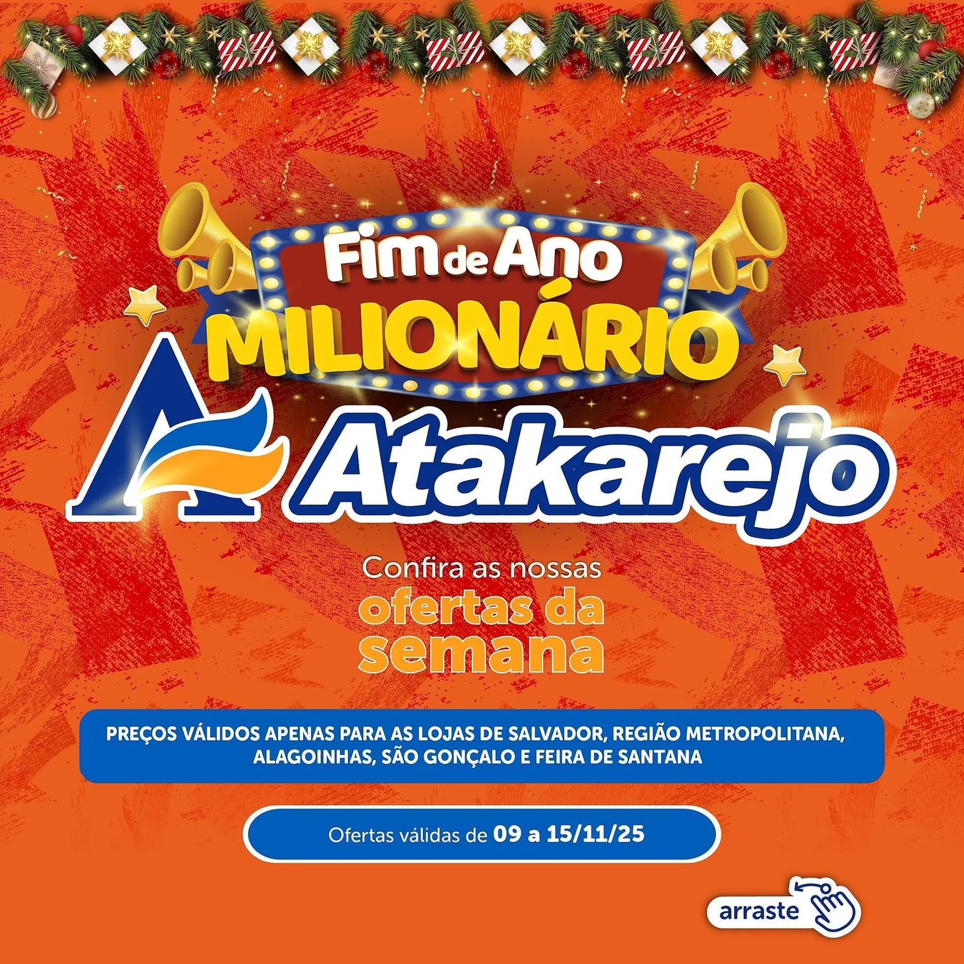 Encarte de Encarte Atakarejo 9 de novembro até 15 de novembro 2025 - Pagina 1