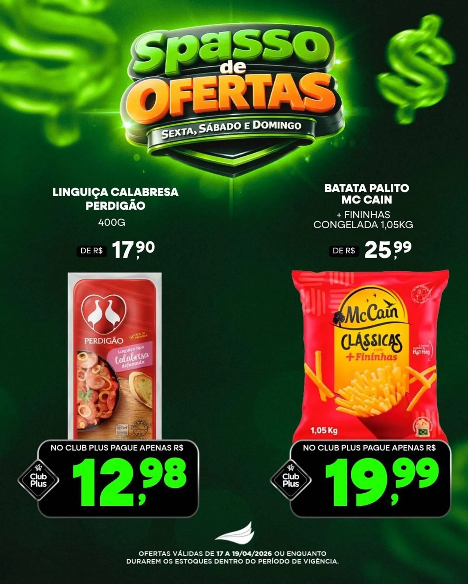 Encarte de Folheto Spasso Sabores 17 de abril até 19 de abril 2026 - Pagina 6