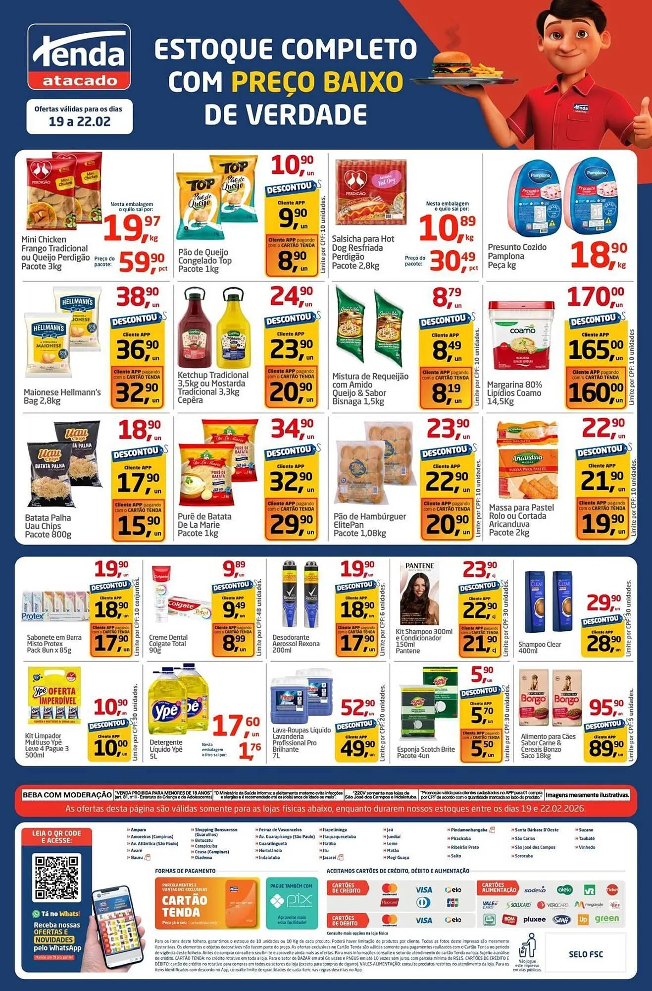 Encarte de Folheto Tenda Atacado 19 de fevereiro até 22 de fevereiro 2026 - Pagina 4