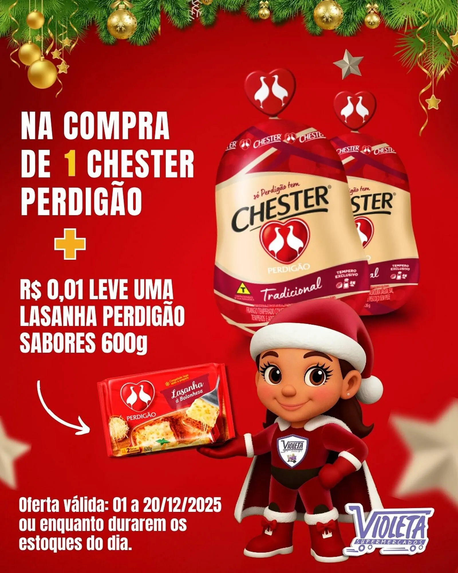 Encarte de Catálogo Violeta Supermercados 3 de dezembro até 20 de dezembro 2025 - Pagina 1