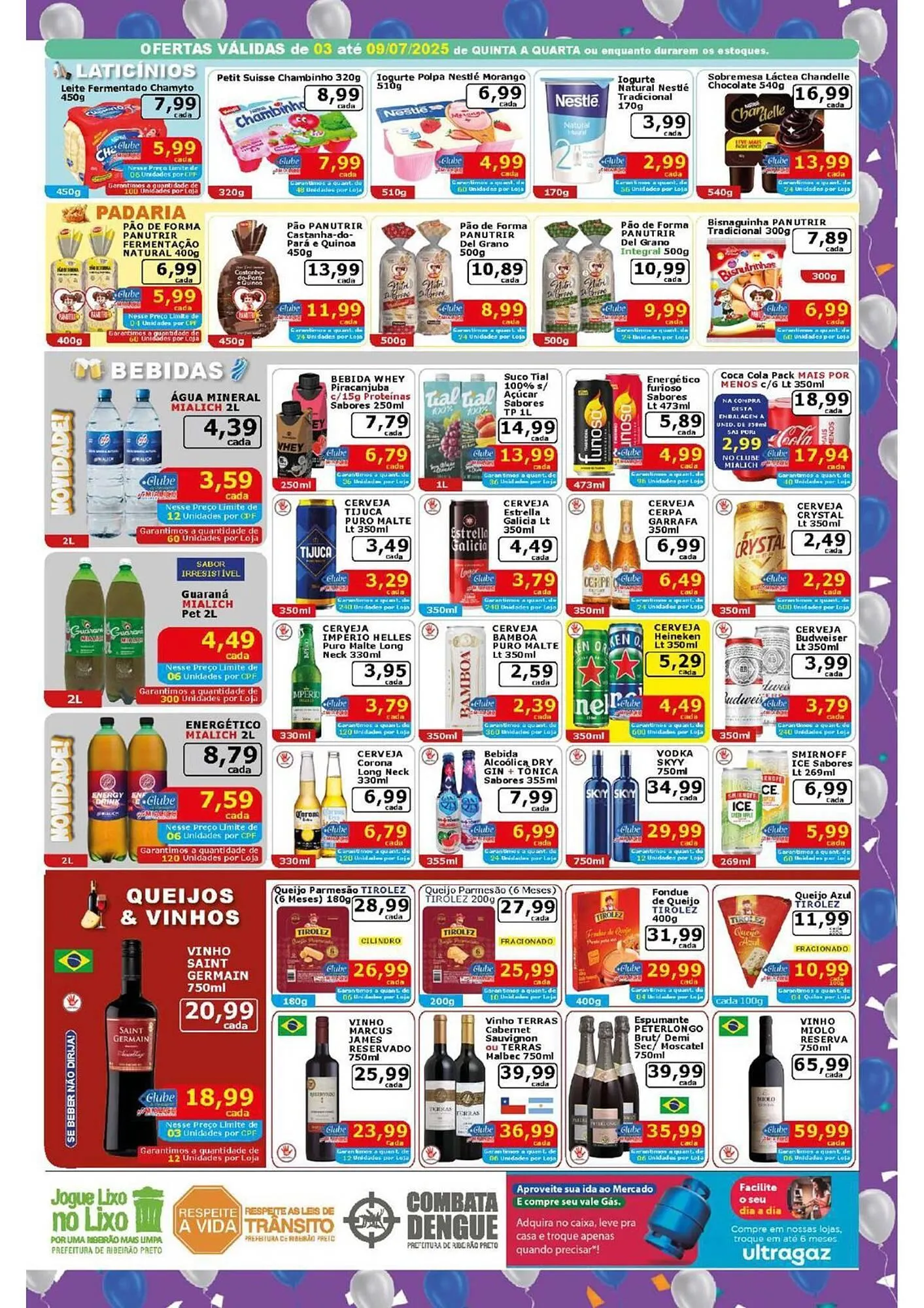 Encarte de Catálogo Mialich Supermercados 3 de julho até 6 de julho 2025 - Pagina 3