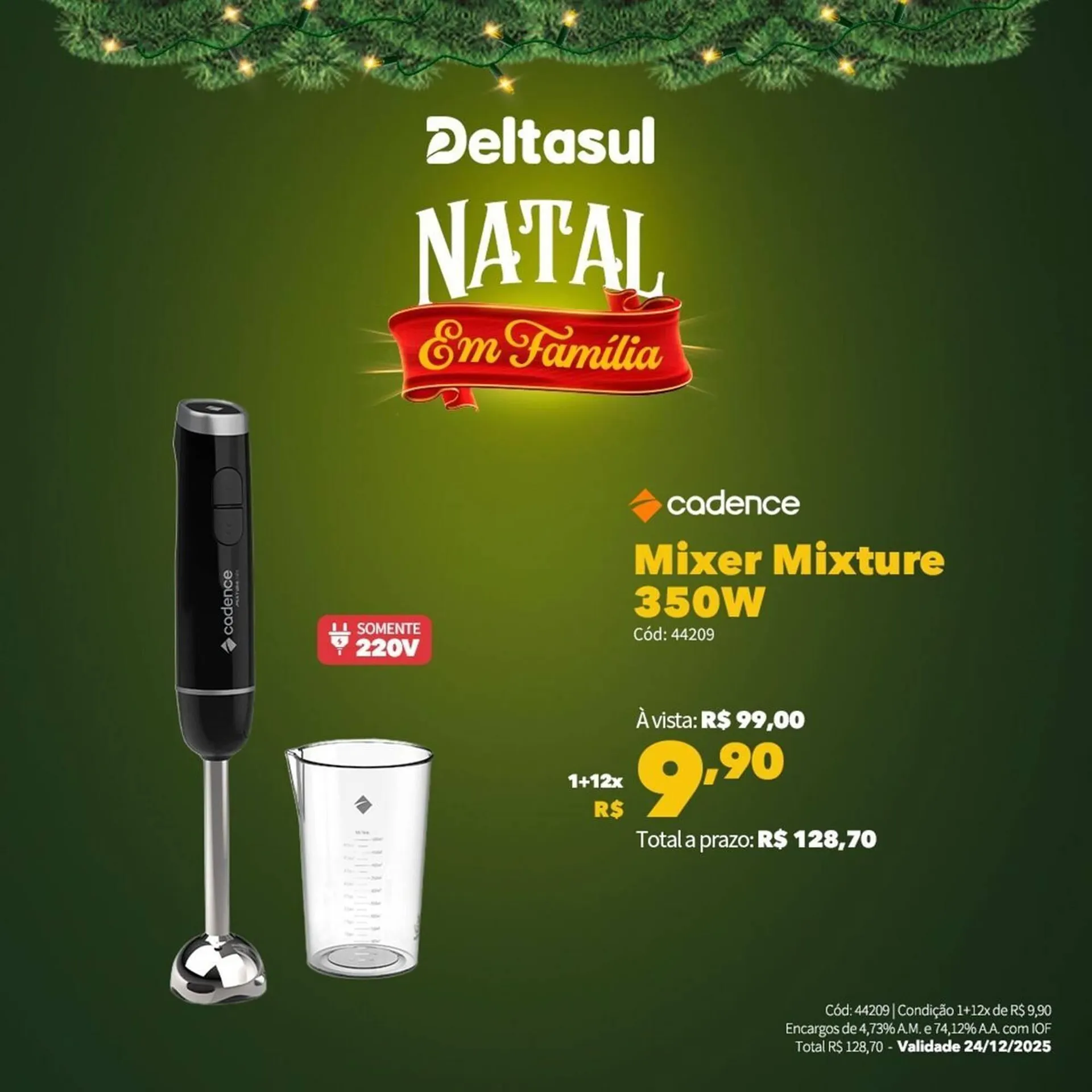 Encarte de Folheto Deltasul 12 de dezembro até 24 de dezembro 2025 - Pagina 2