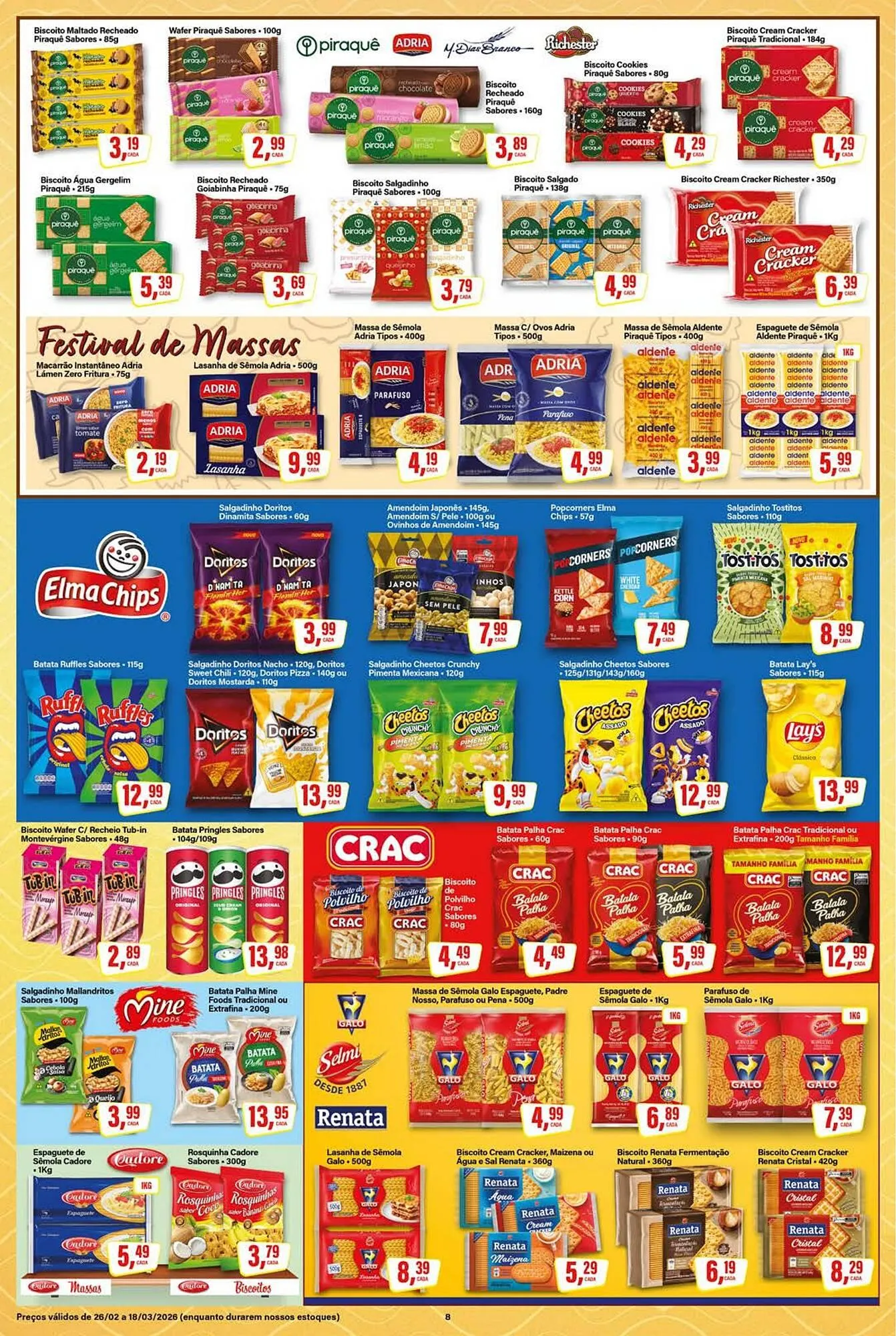 Encarte de Encarte Rede Supermarket 2 de março até 4 de março 2026 - Pagina 8