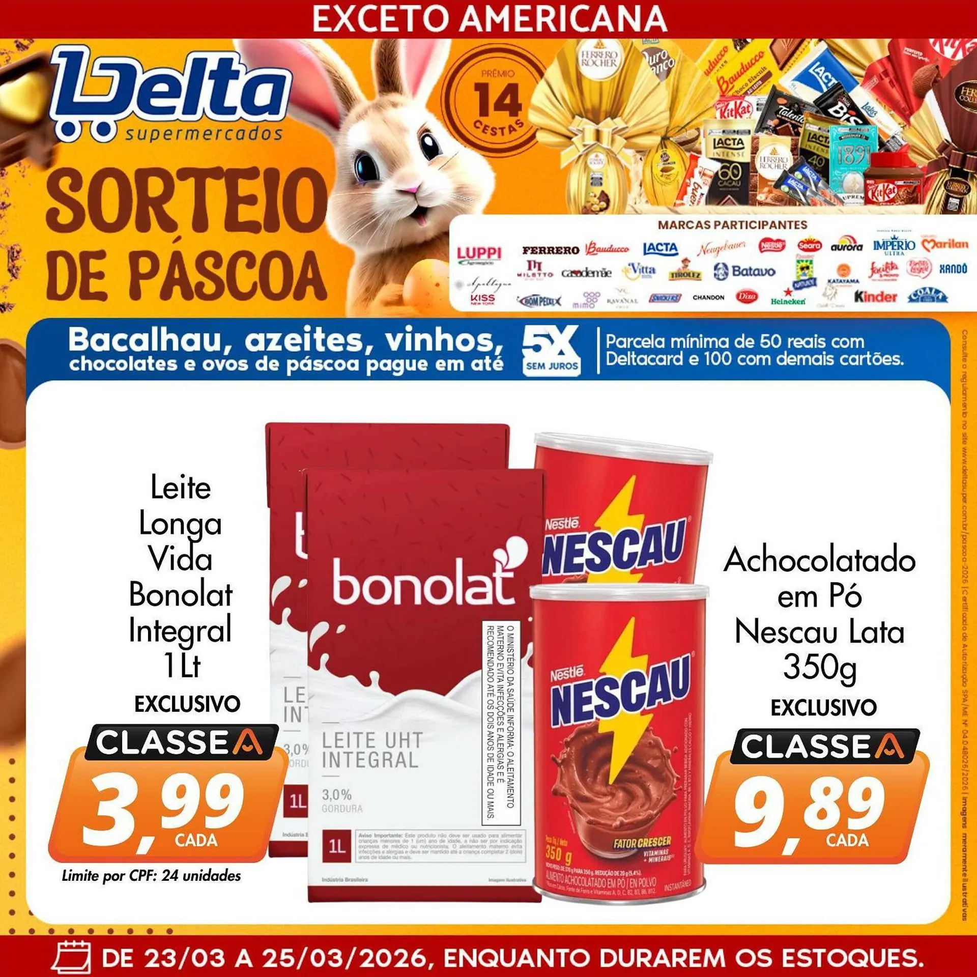 Encarte de Catálogo Delta Supermercados 23 de março até 25 de março 2026 - Pagina 4