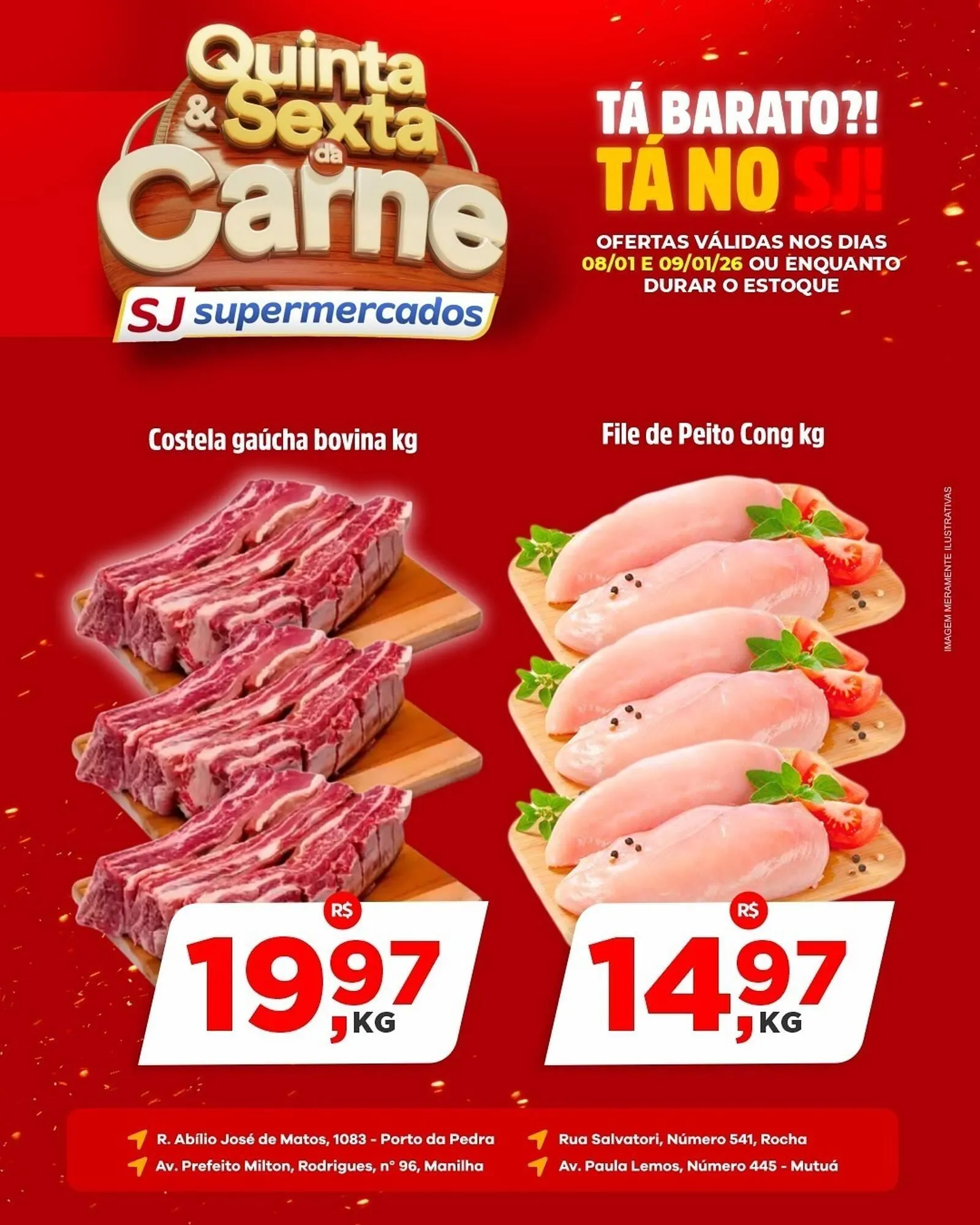 Encarte de Encarte Sj Supermercados 8 de janeiro até 9 de janeiro 2026 - Pagina 3