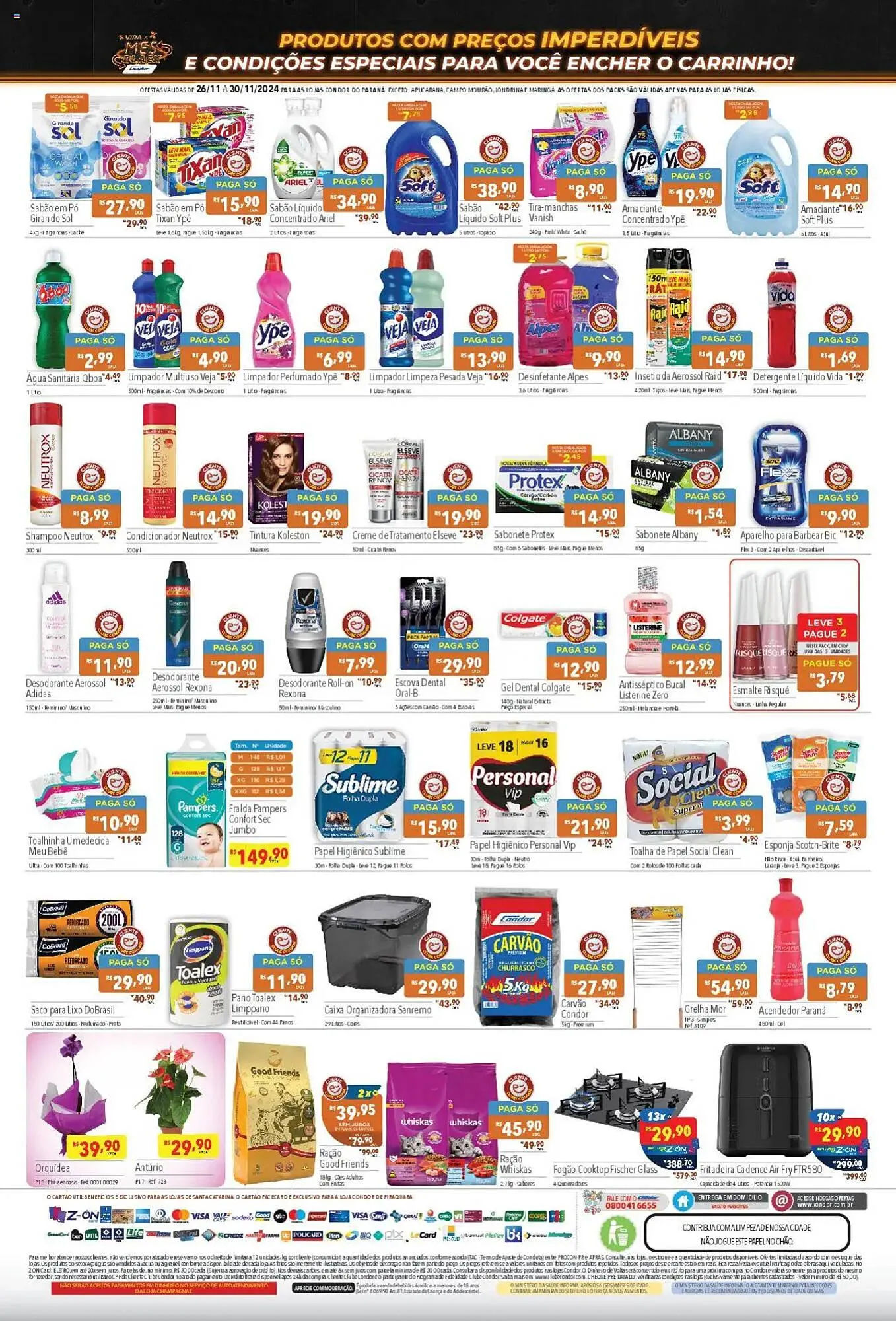 Encarte de Catálogo Supermercados Condor 26 de novembro até 30 de novembro 2024 - Pagina 4