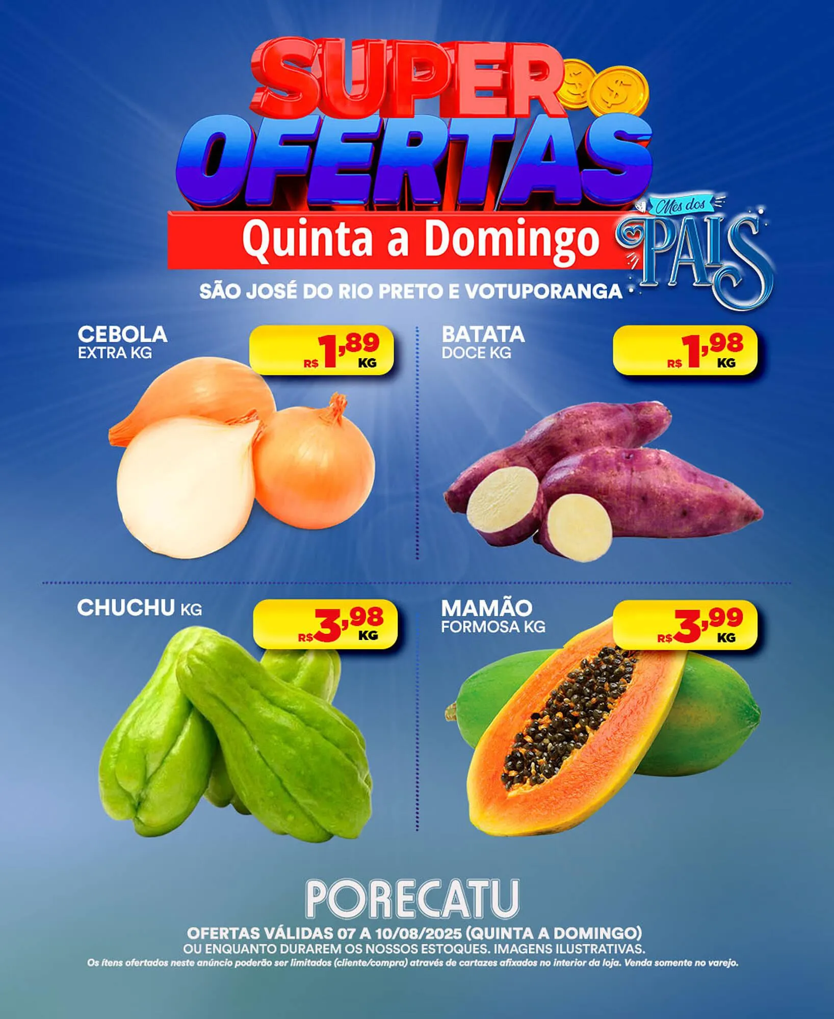 Encarte de Catálogo Supermercado Porecatu 7 de agosto até 10 de agosto 2025 - Pagina 5