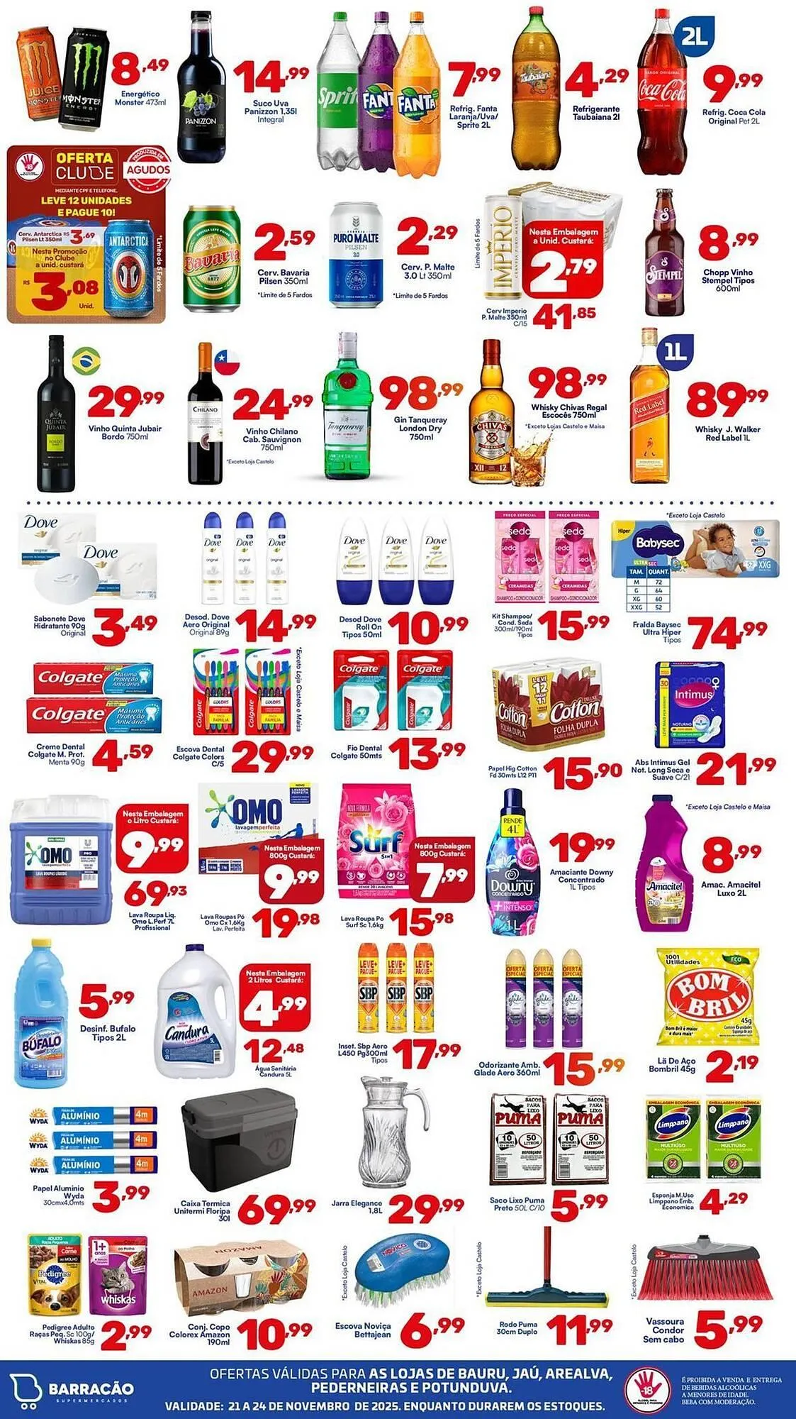 Encarte de Catálogo Barracão Supermercado 25 de novembro até 10 de dezembro 2025 - Pagina 1