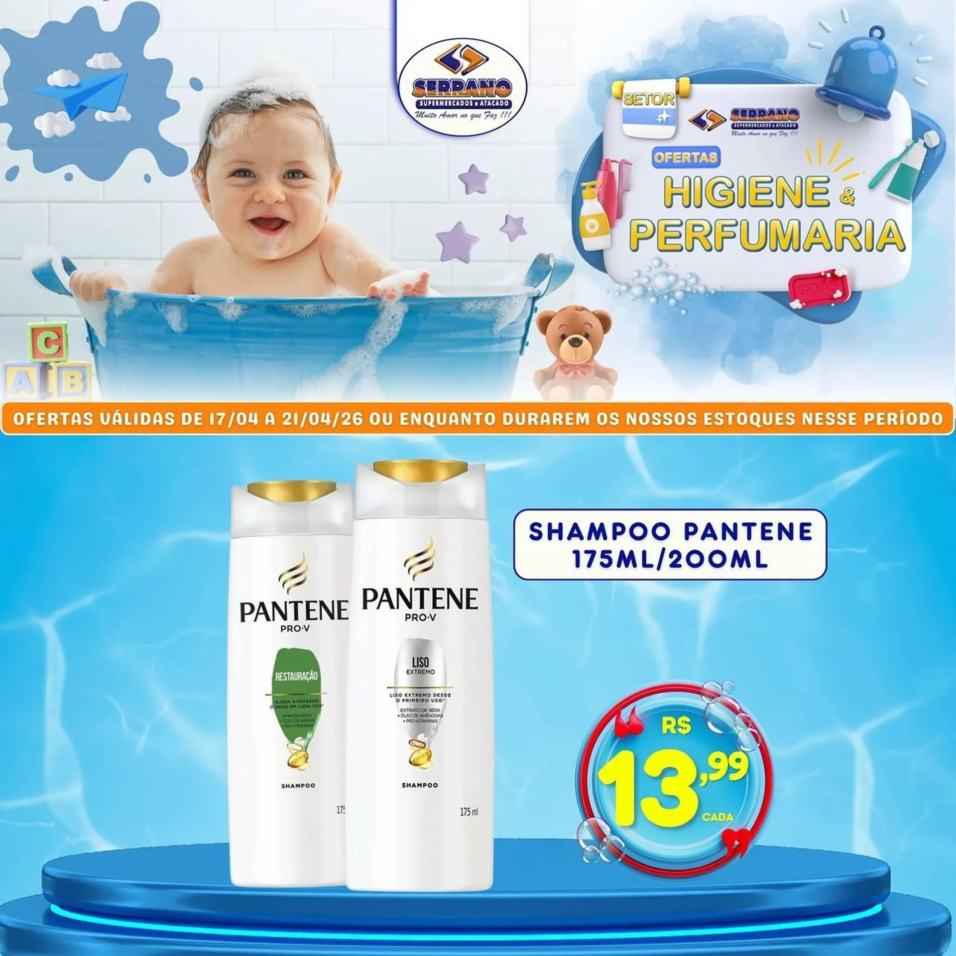 Encarte de Catálogo Serrano Supermercado 17 de abril até 21 de abril 2026 - Pagina 9