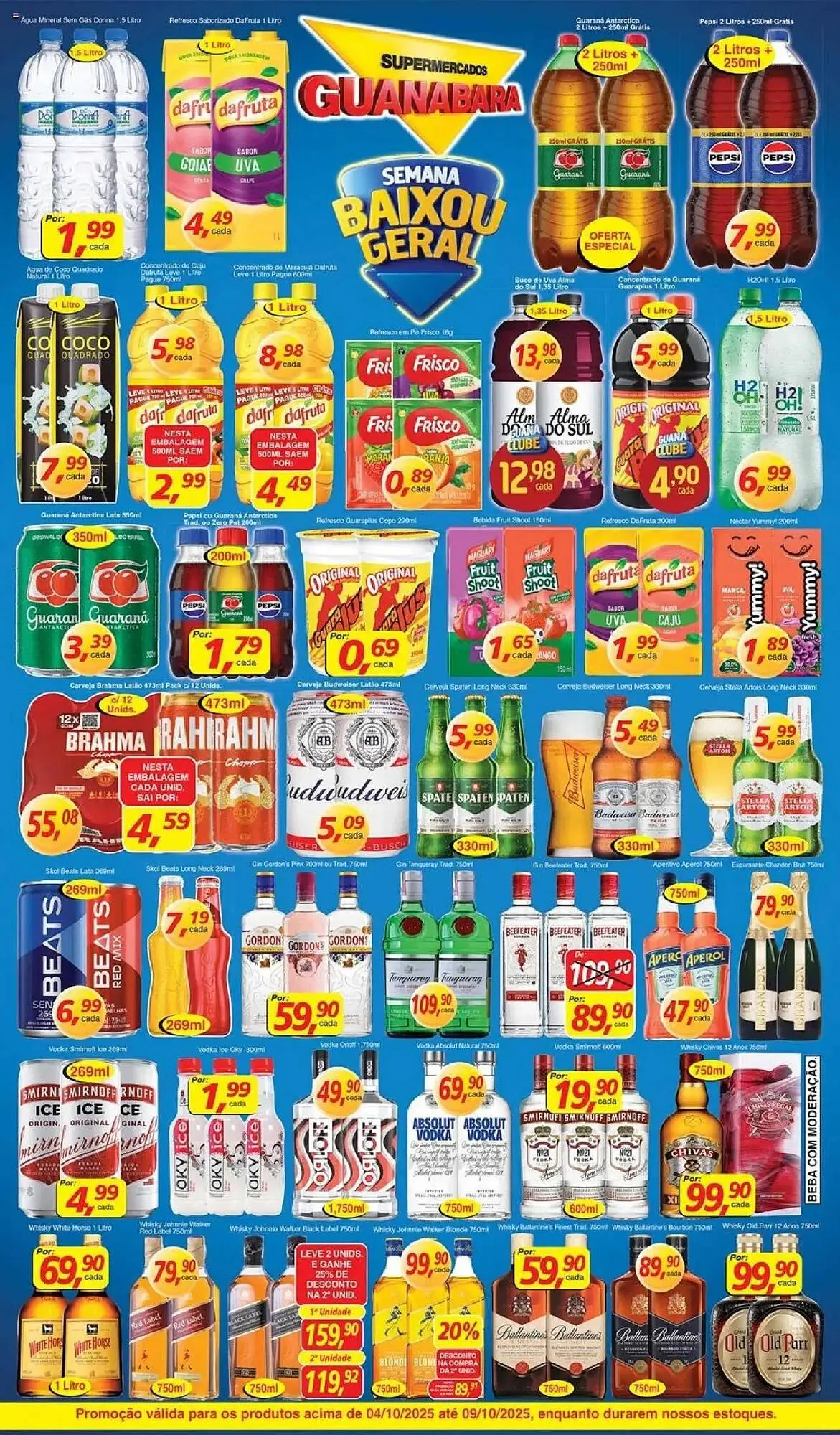 Encarte de Encarte Supermercados Guanabara 4 de outubro até 10 de outubro 2025 - Pagina 6
