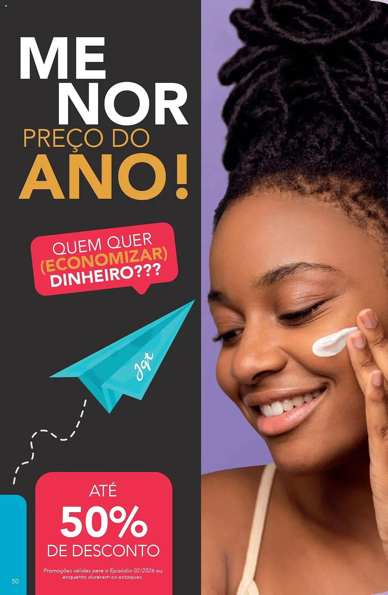 Encarte de Catálogo Jequiti 30 de janeiro até 20 de fevereiro 2026 - Pagina 50