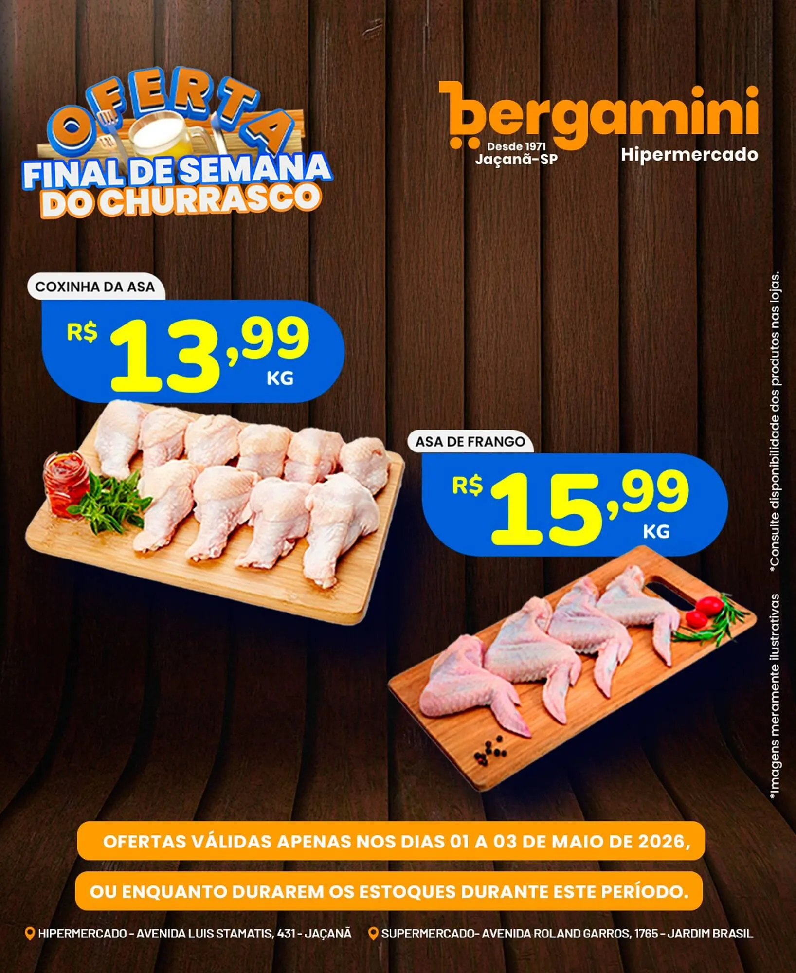Encarte de Catálogo Supermercado Bergamini 1 de maio até 3 de maio 2026 - Pagina 4