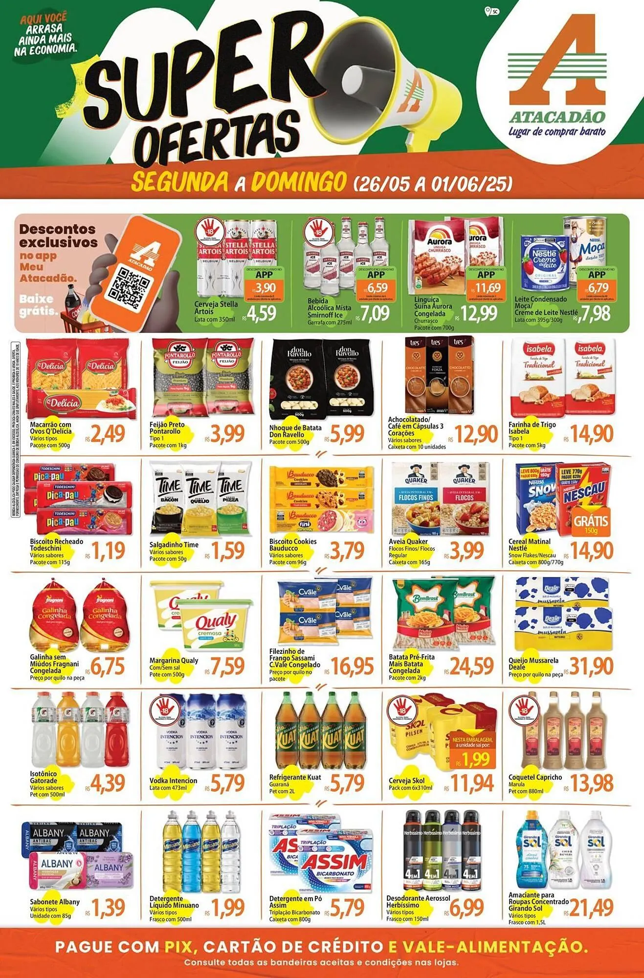 Encarte de Catálogo Atacadão 30 de maio até 6 de junho 2025 - Pagina 1
