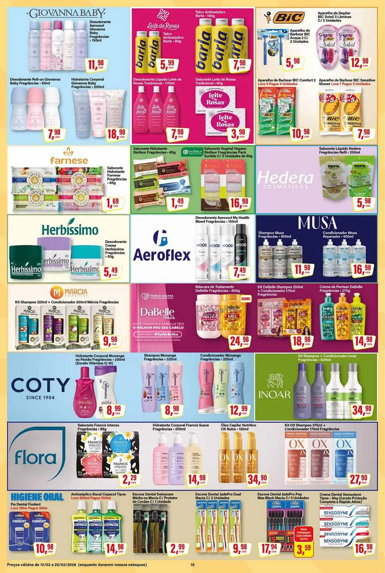 Encarte de Encarte Rede Supermarket 12 de fevereiro até 25 de fevereiro 2026 - Pagina 15